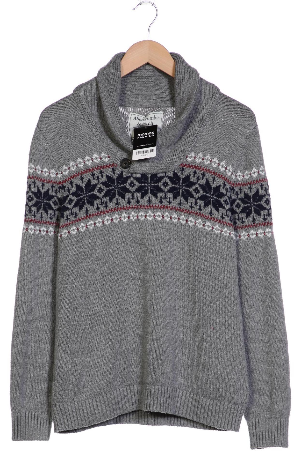 

Abercrombie & Fitch Herren Pullover, grau