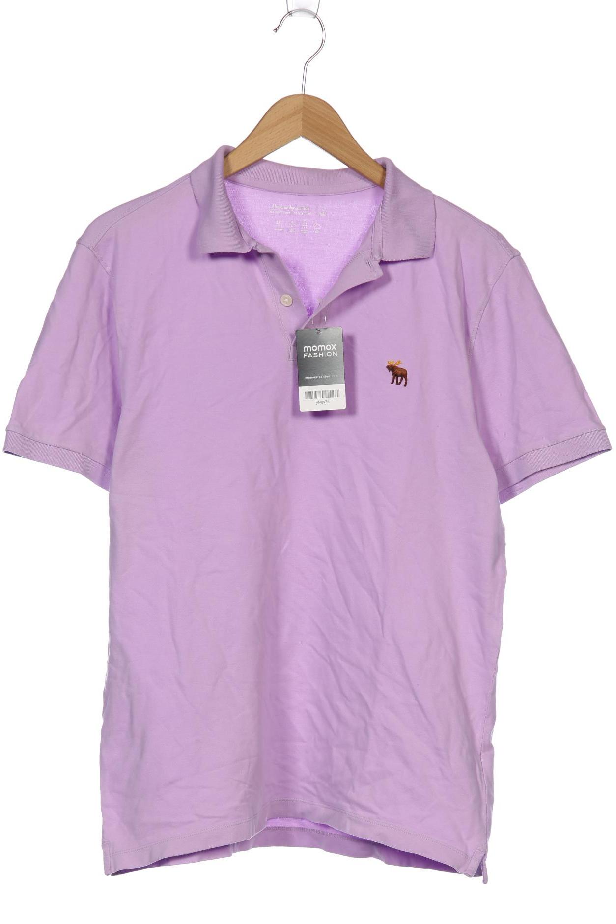 

Abercrombie & Fitch Herren Poloshirt, flieder
