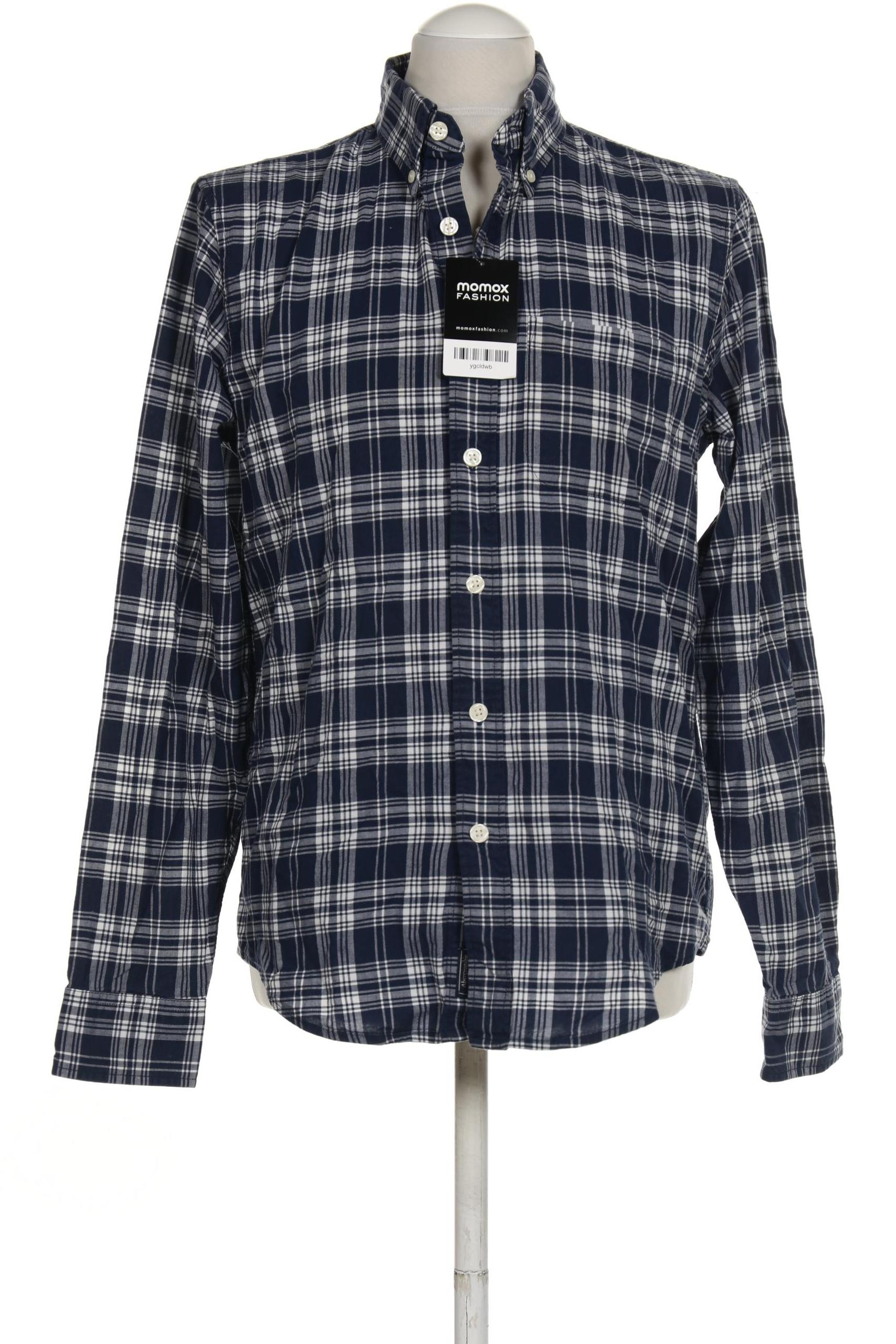

Abercrombie & Fitch Herren Hemd, marineblau