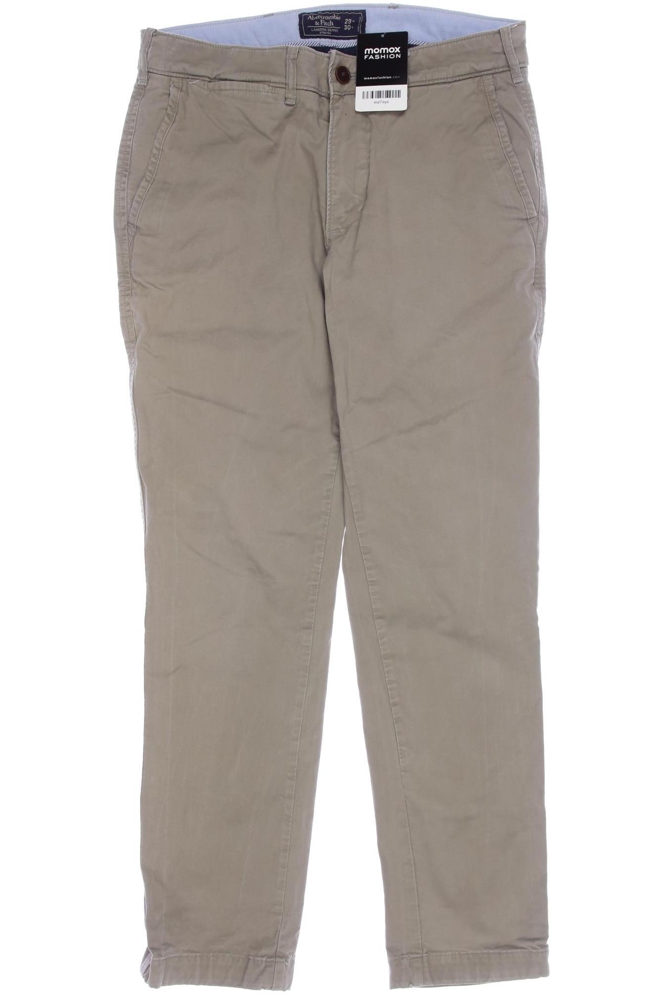 

Abercrombie & Fitch Herren Stoffhose, beige, Gr. 29