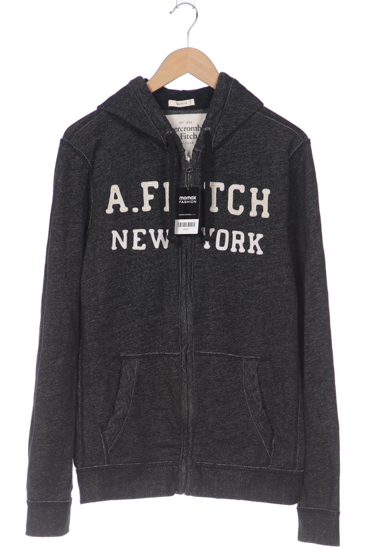 

Abercrombie & Fitch Herren Kapuzenpullover, schwarz, Gr. 52