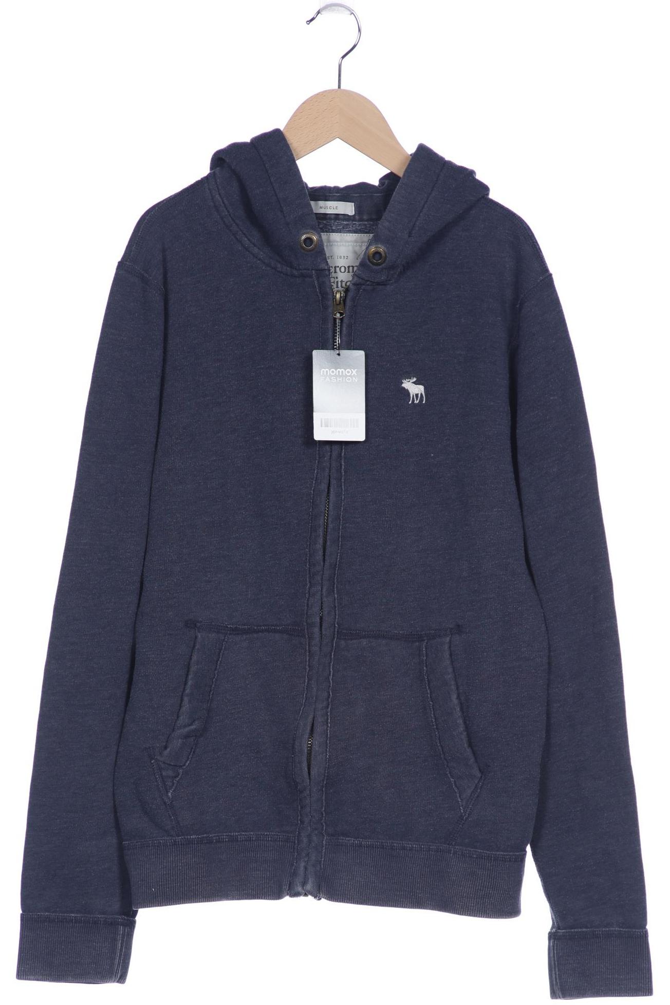 

Abercrombie & Fitch Herren Kapuzenpullover, blau, Gr. 48