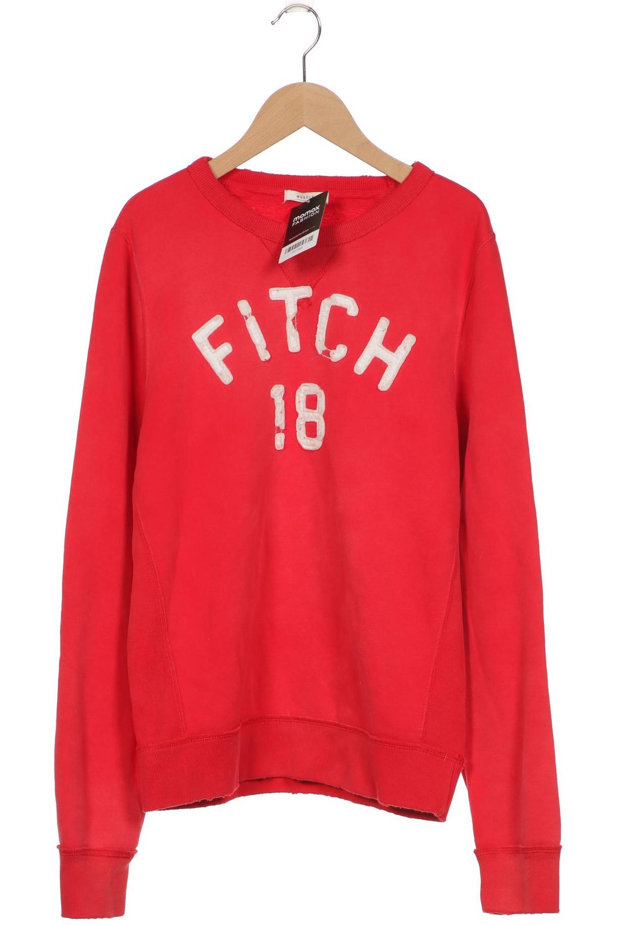 

Abercrombie & Fitch Herren Sweatshirt, rot