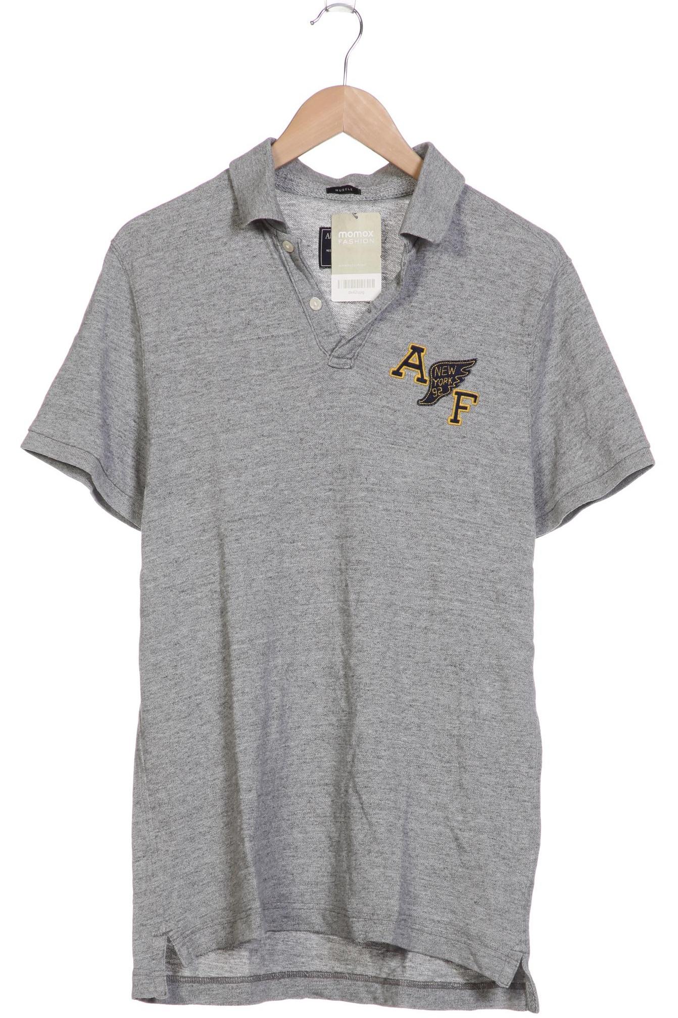 

Abercrombie & Fitch Herren Poloshirt, grau, Gr. 54