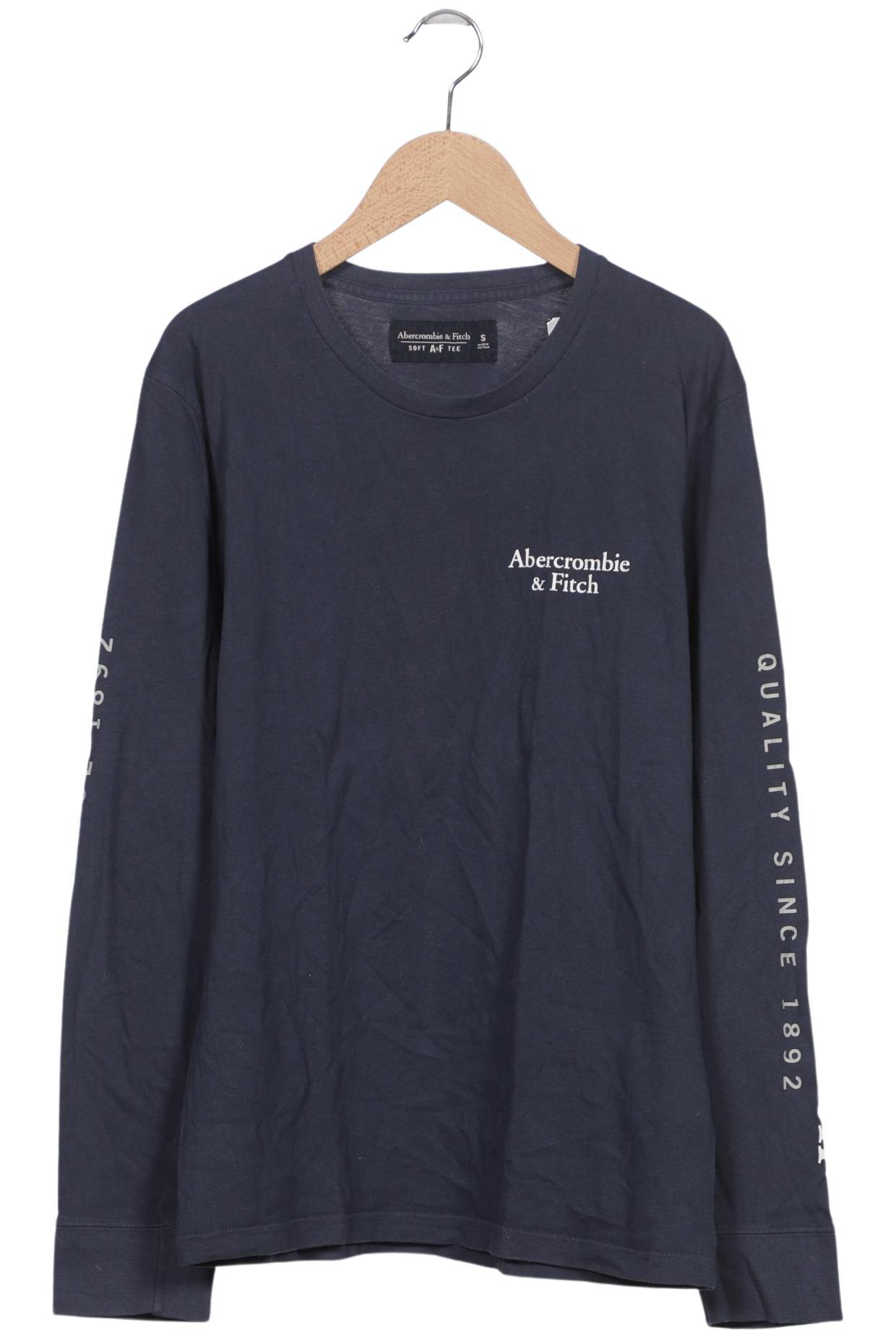 

Abercrombie & Fitch Herren Langarmshirt, marineblau, Gr. 46