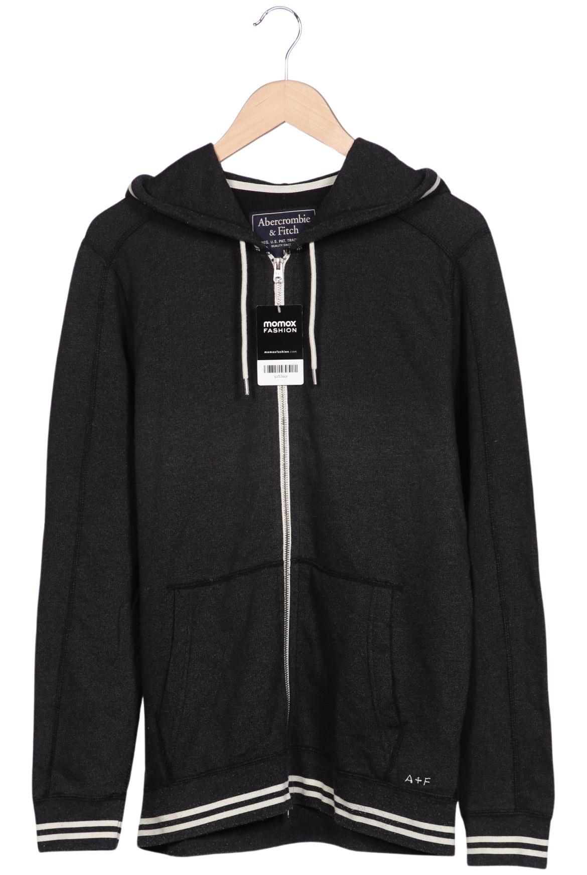 

Abercrombie & Fitch Herren Kapuzenpullover, grau, Gr. 48
