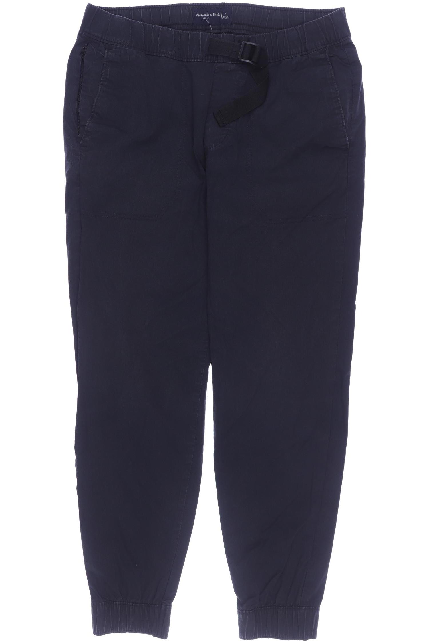 

Abercrombie & Fitch Herren Stoffhose, schwarz, Gr. 0