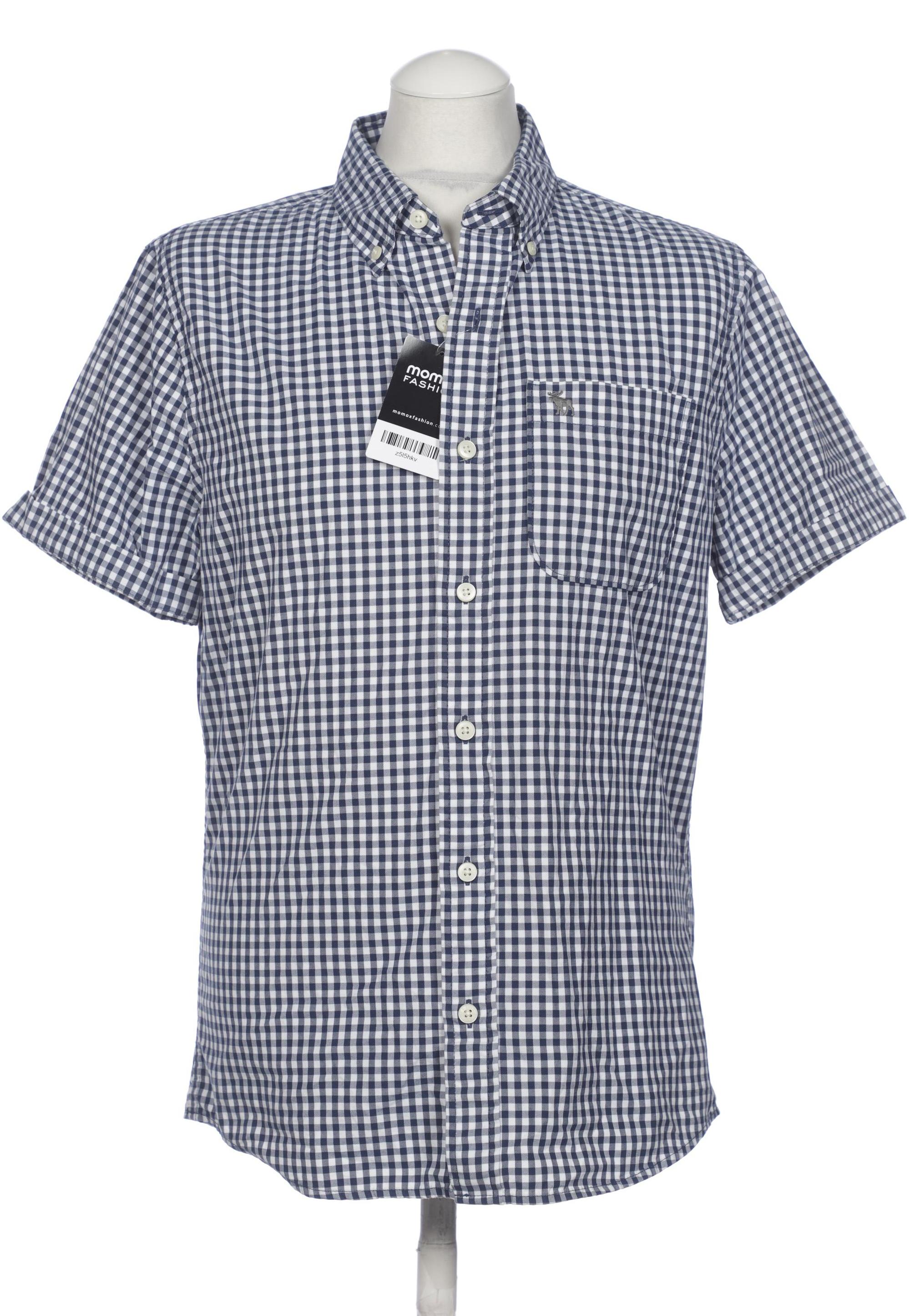 

Abercrombie & Fitch Herren Hemd, marineblau