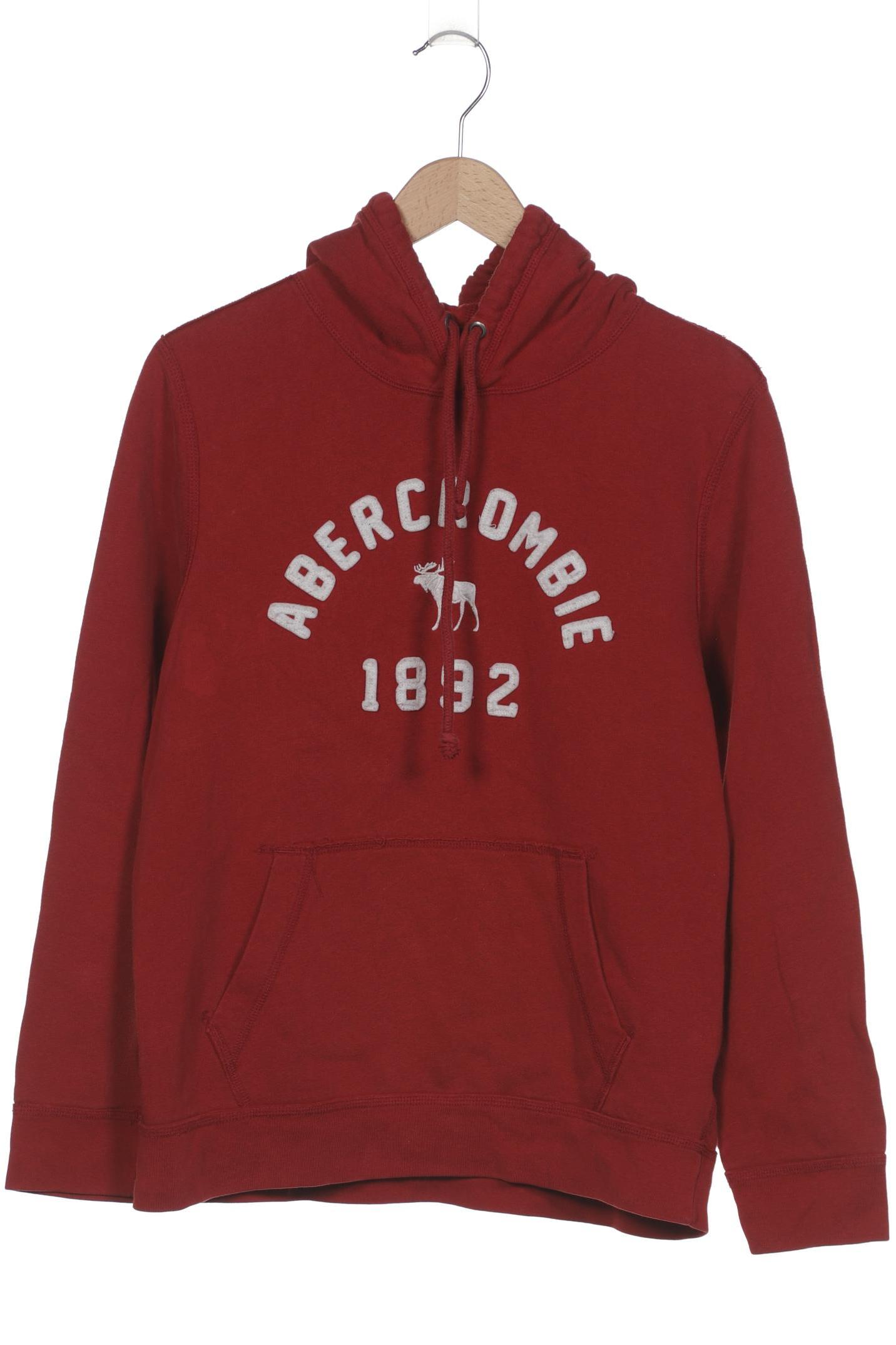 

Abercrombie & Fitch Herren Kapuzenpullover, rot, Gr. 48