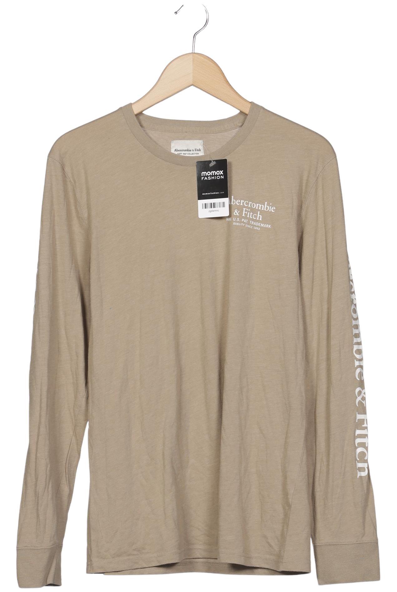 

Abercrombie & Fitch Herren Langarmshirt, beige, Gr. 48