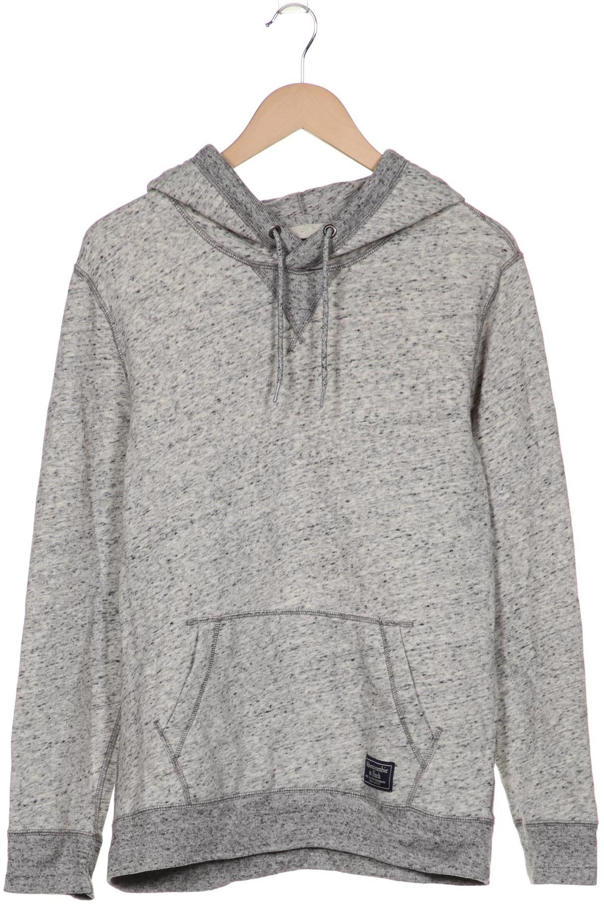 

Abercrombie & Fitch Herren Kapuzenpullover, grau