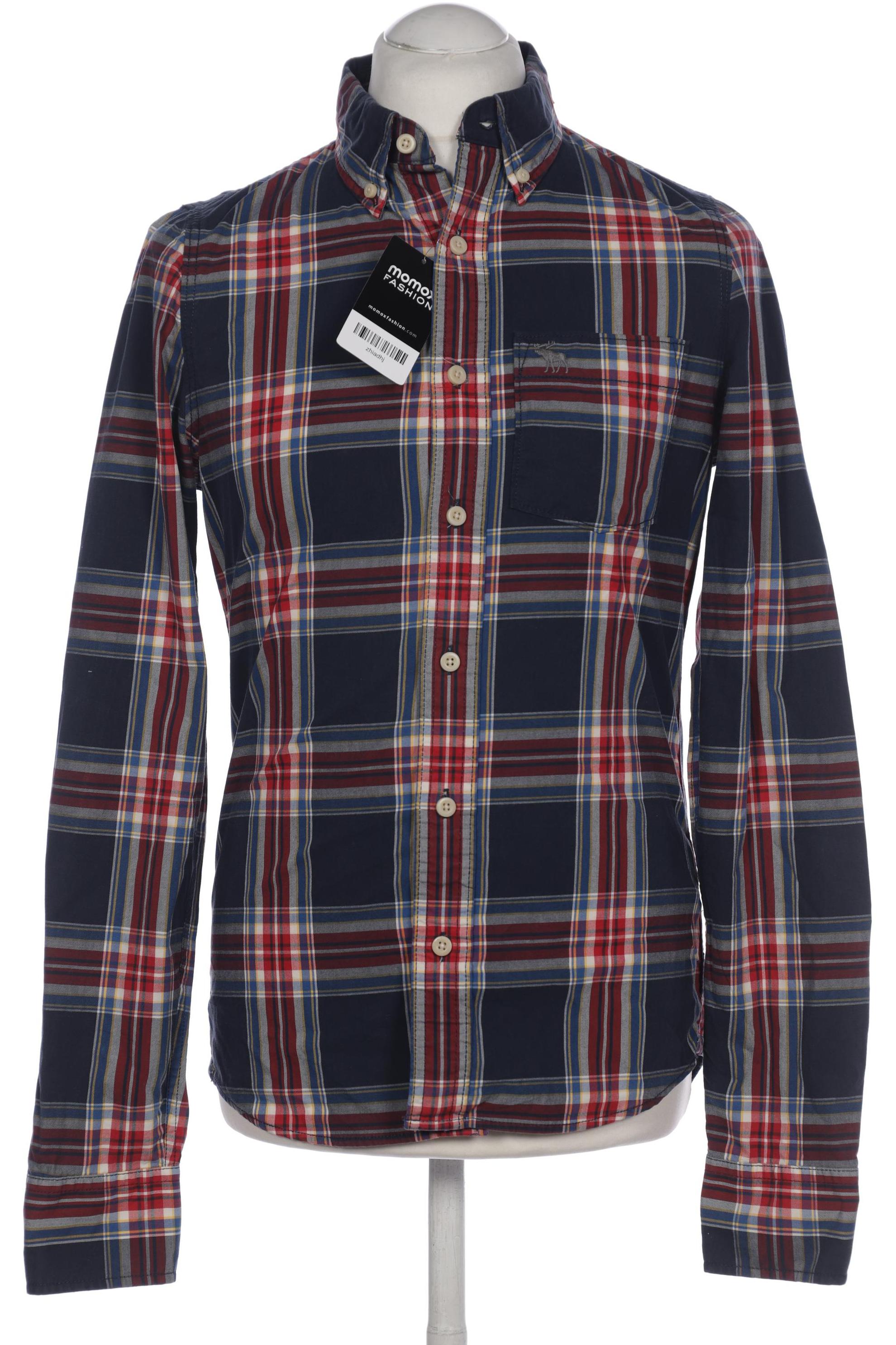 

Abercrombie & Fitch Herren Hemd, marineblau, Gr. 46
