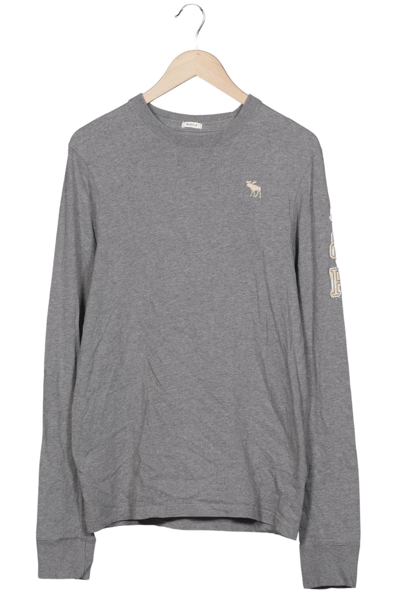 

Abercrombie & Fitch Herren Langarmshirt, grau, Gr. 52