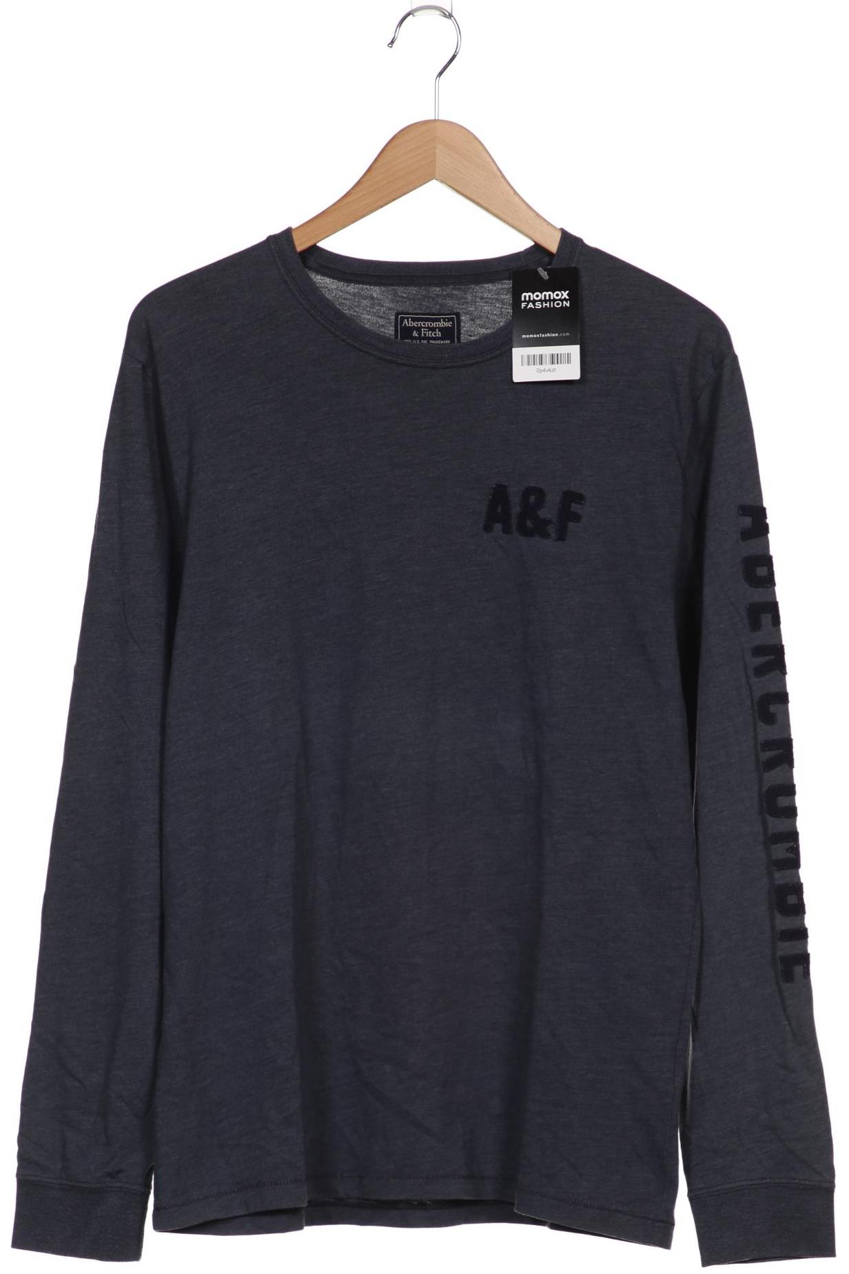 

Abercrombie & Fitch Herren Langarmshirt, marineblau, Gr. 52