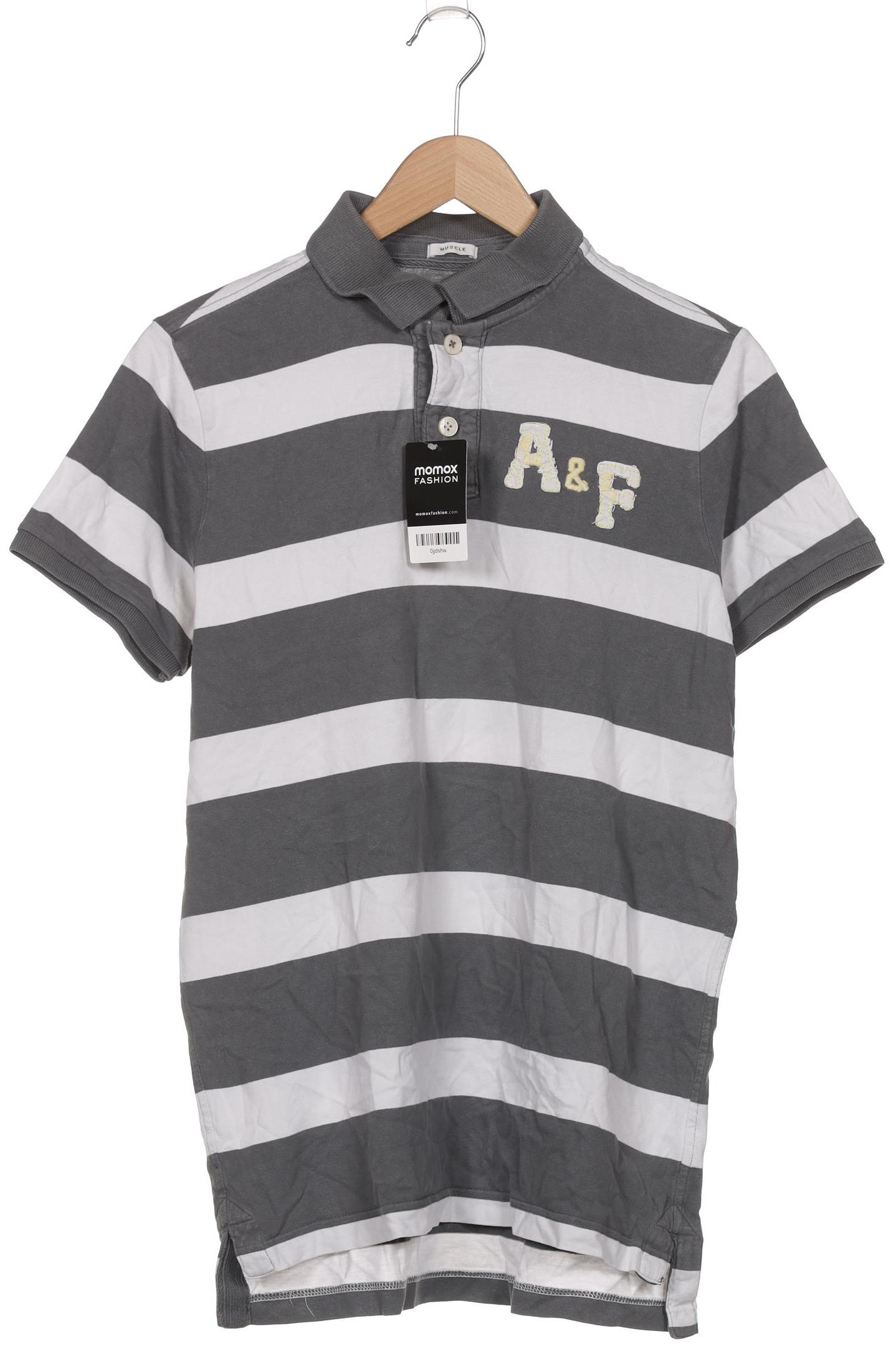 

Abercrombie & Fitch Herren Poloshirt, grau, Gr. 54