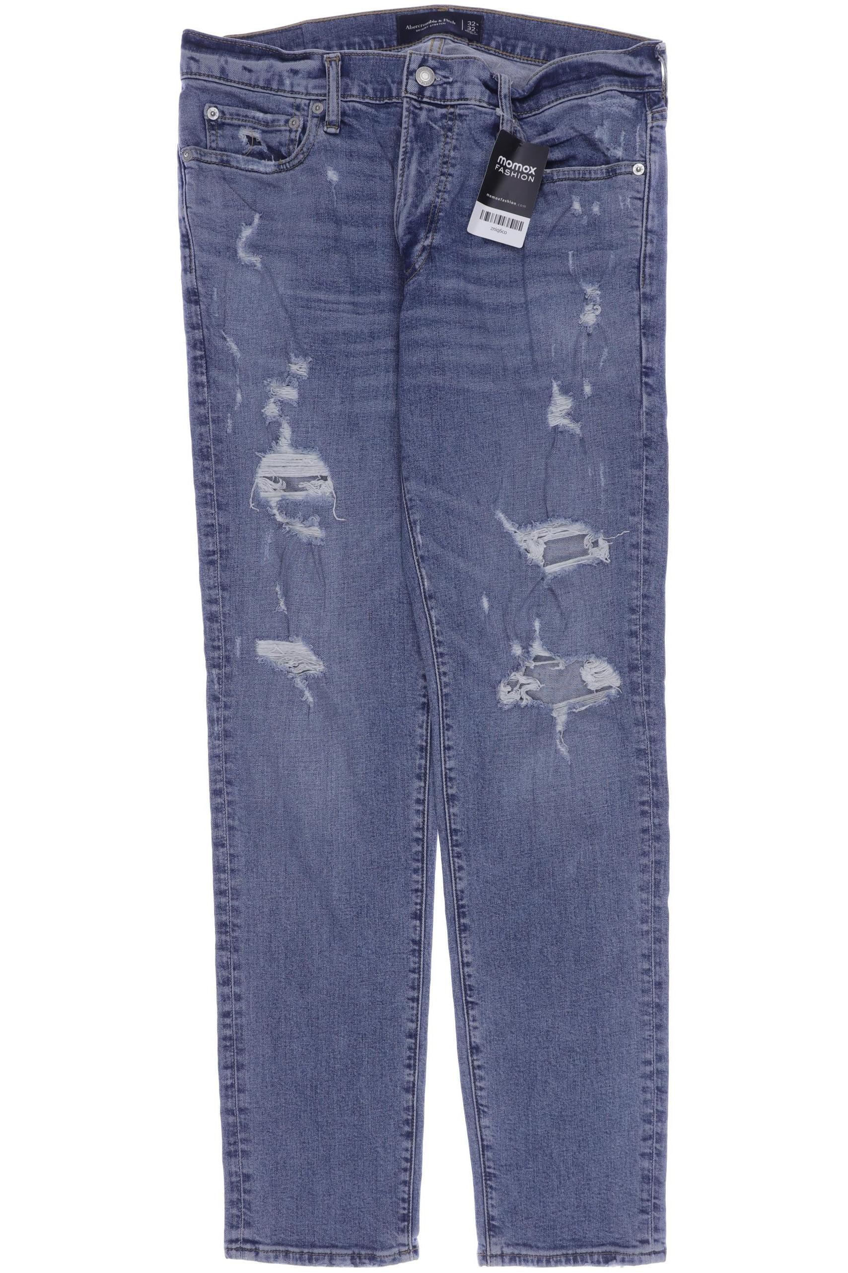 

Abercrombie & Fitch Herren Jeans, blau