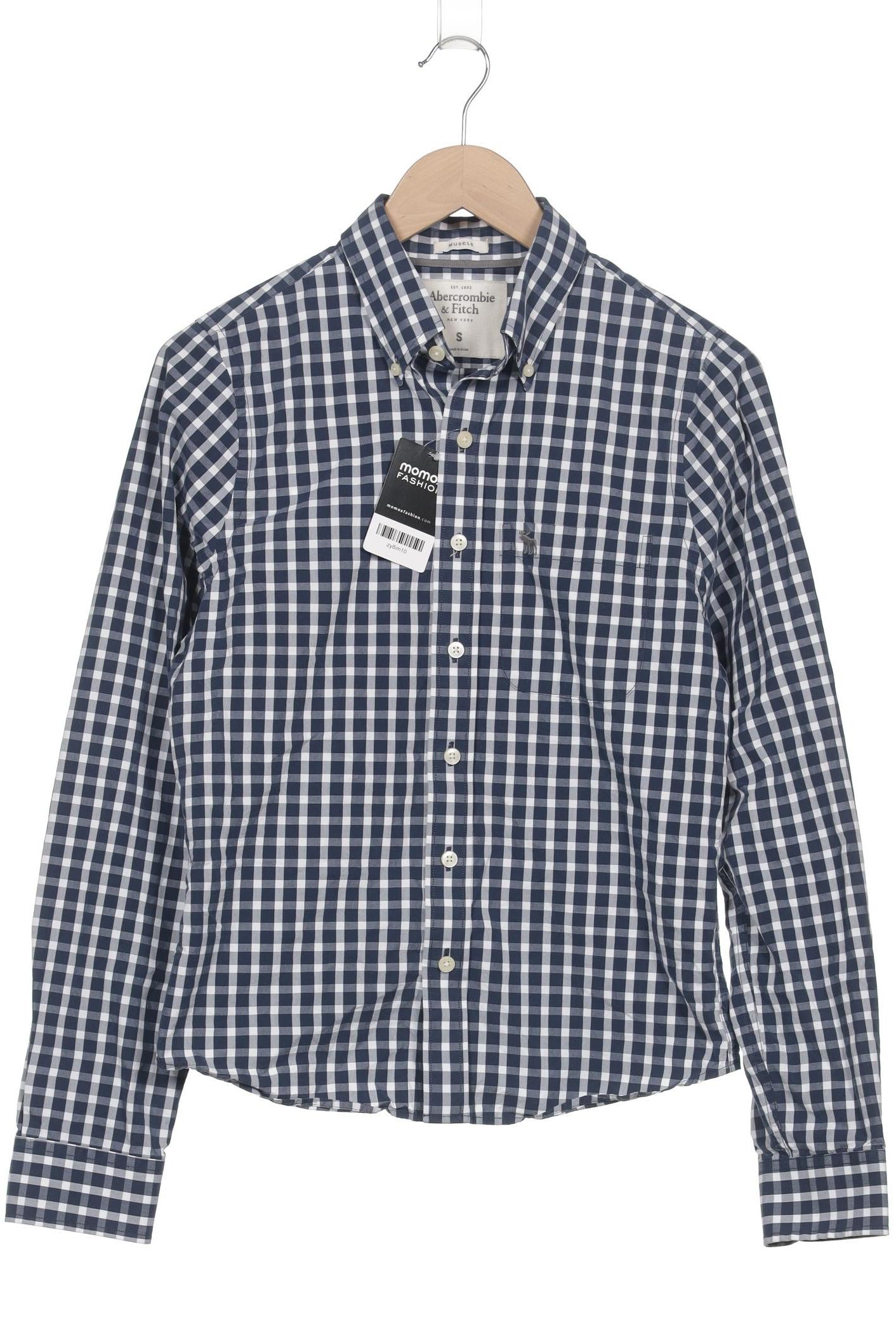 

Abercrombie & Fitch Herren Hemd, marineblau, Gr. 46