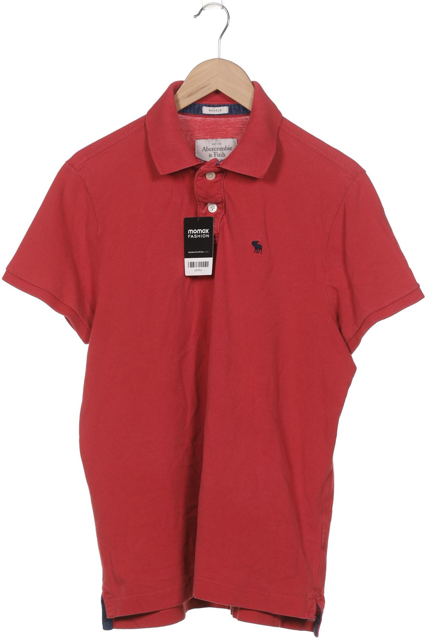 

Abercrombie & Fitch Herren Poloshirt, rot, Gr. 56