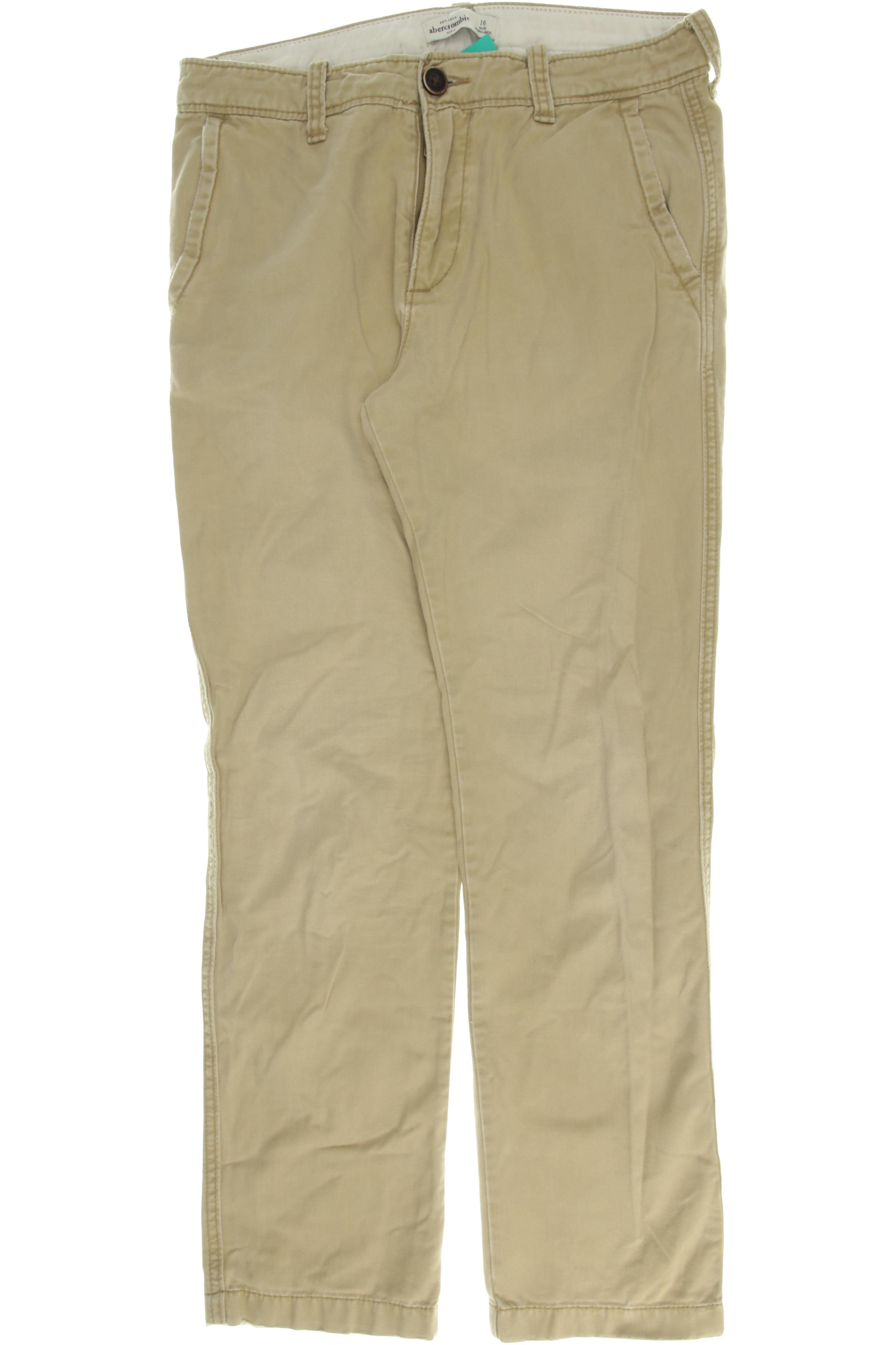 

Abercrombie & Fitch Herren Stoffhose, beige, Gr. 176