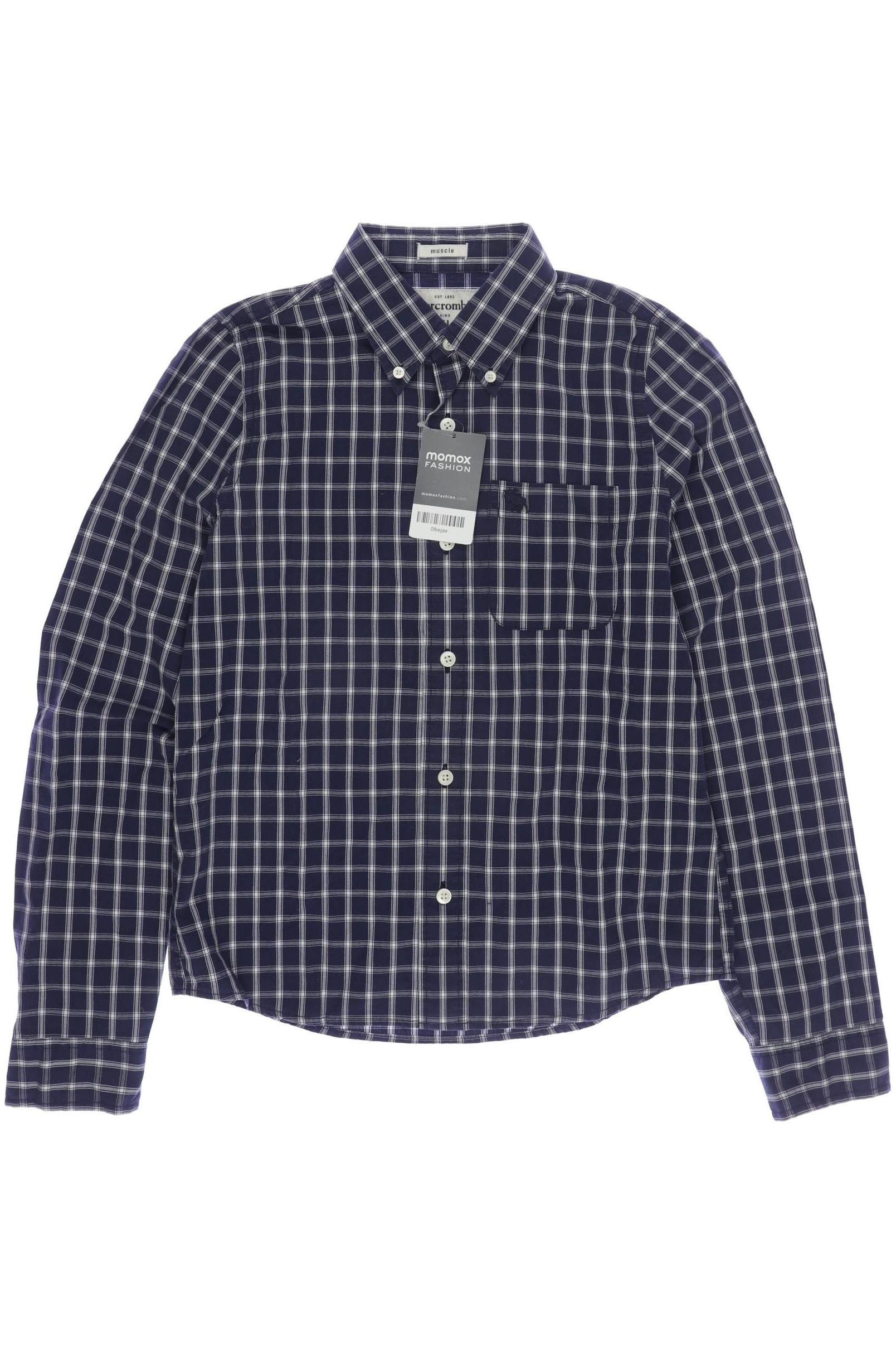 

Abercrombie & Fitch Jungen Hemd, marineblau