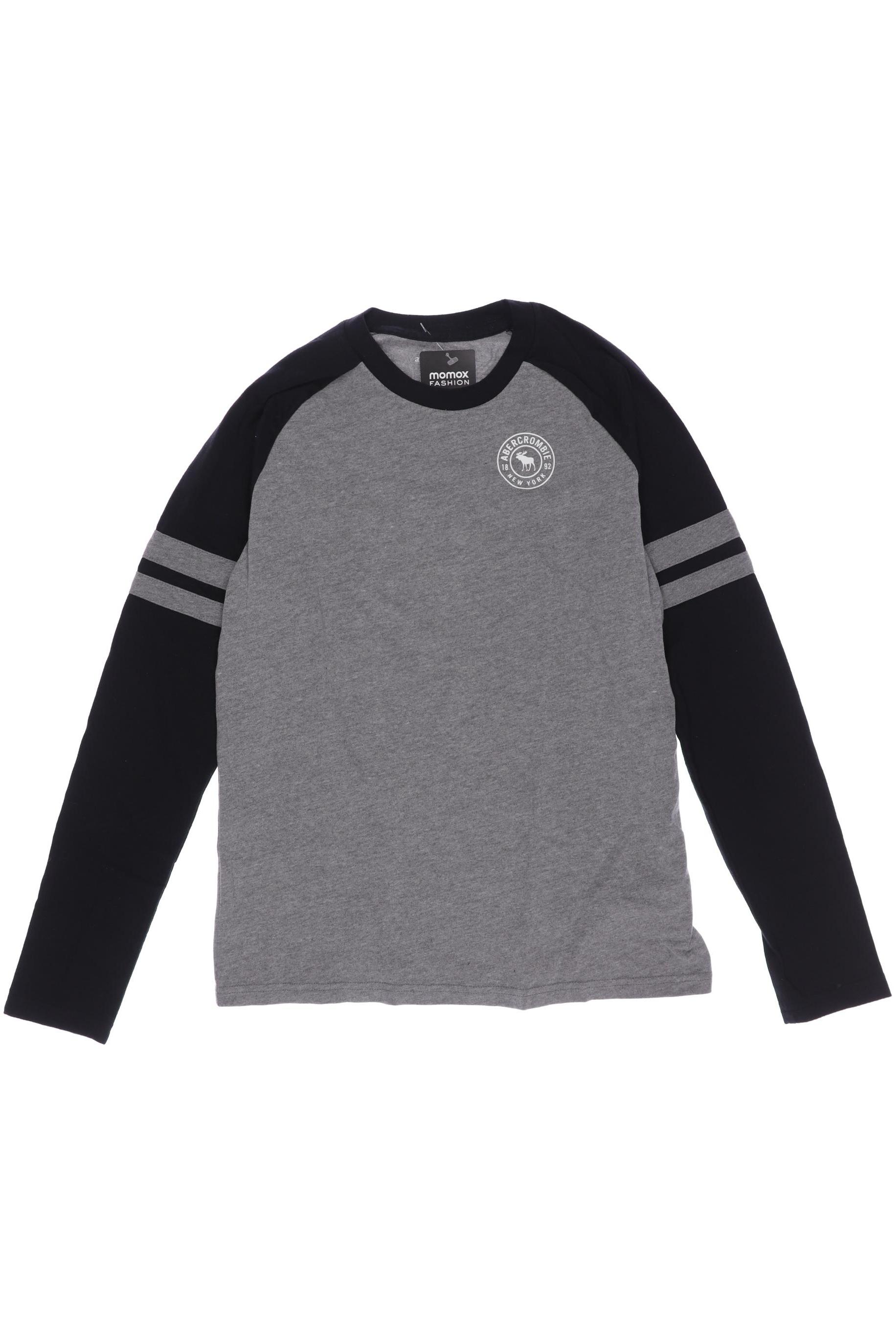 

Abercrombie & Fitch Herren Langarmshirt, grau, Gr. 170