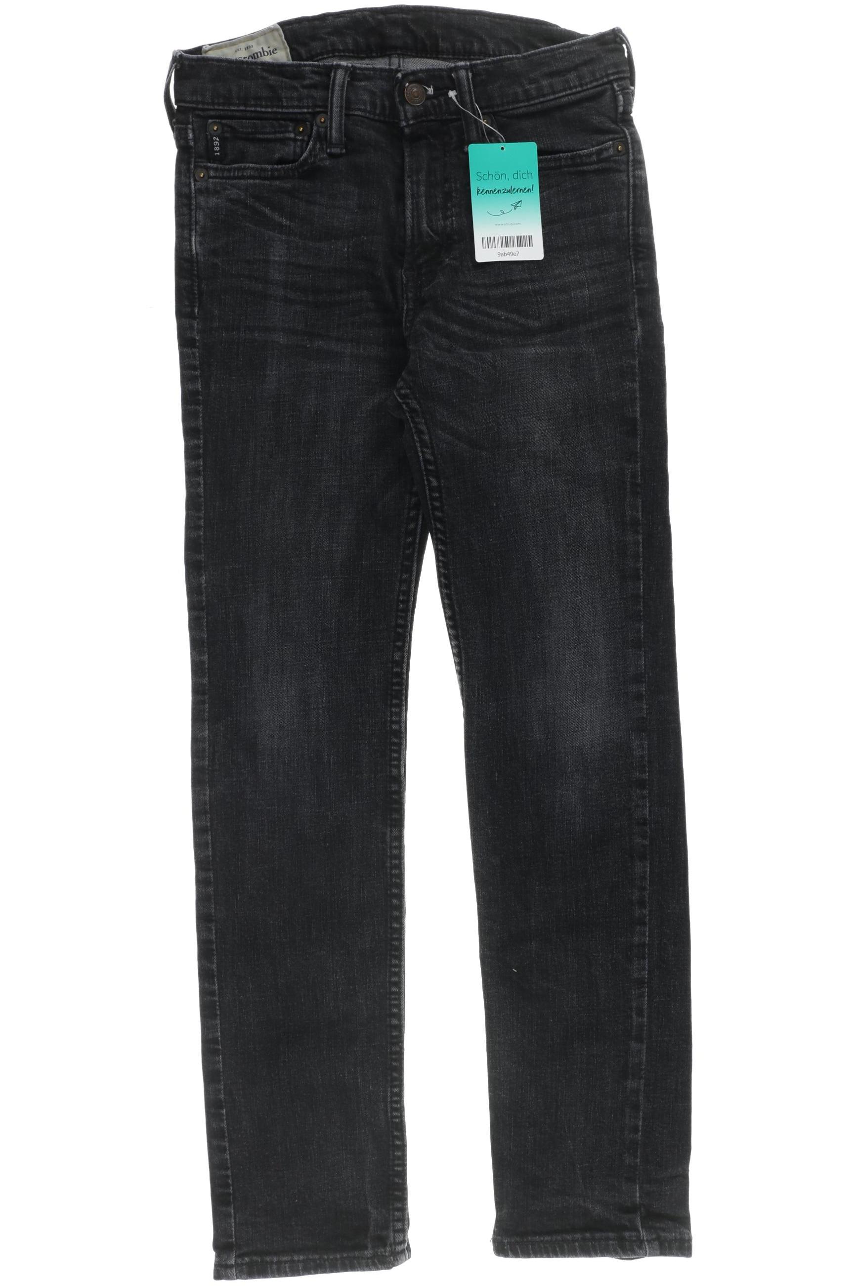

Abercrombie & Fitch Herren Jeans, schwarz, Gr. 164