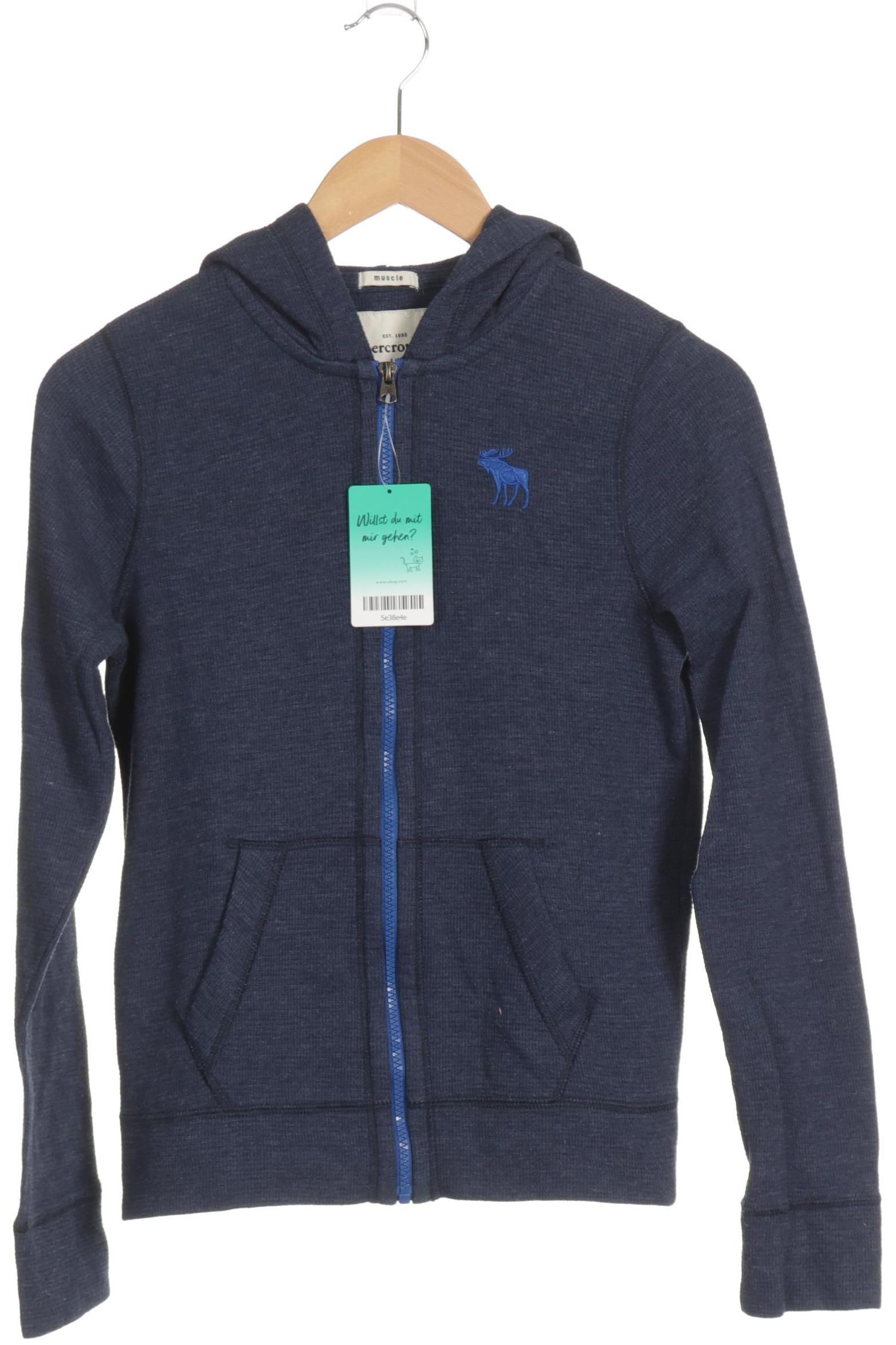 

Abercrombie & Fitch Herren Strickjacke, blau, Gr. 176