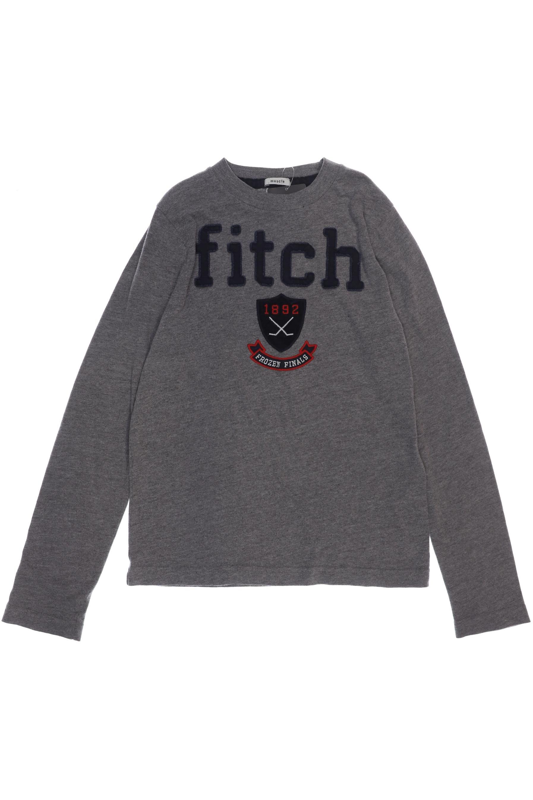 

Abercrombie & Fitch Herren Langarmshirt, grau, Gr. 152
