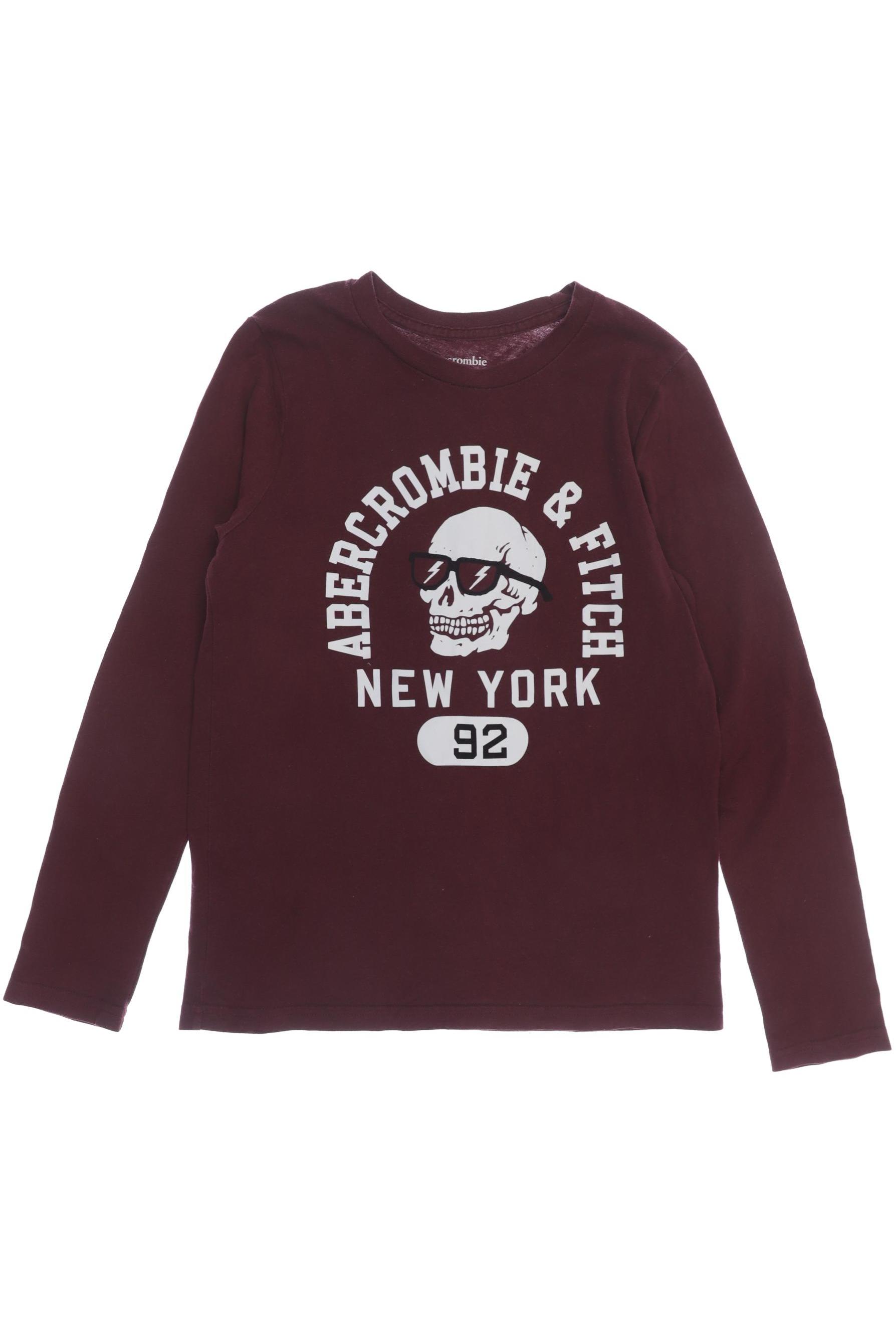 

Abercrombie & Fitch Herren Langarmshirt, rot, Gr. 164