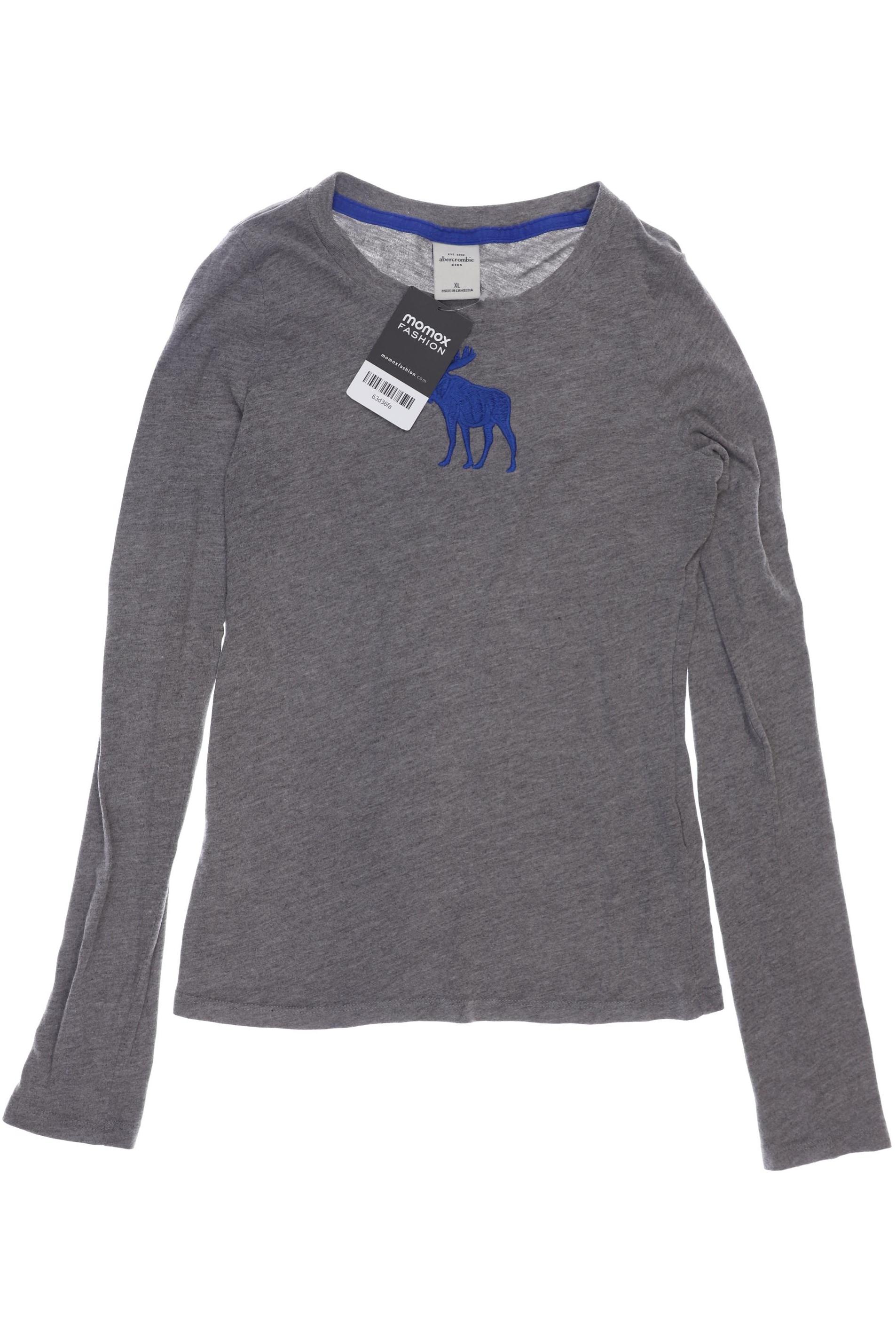 

Abercrombie & Fitch Herren Langarmshirt, grau, Gr. 158
