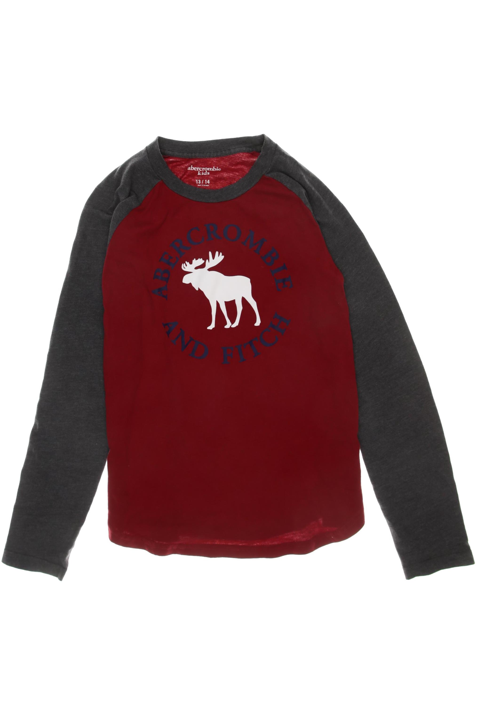 

Abercrombie & Fitch Herren Langarmshirt, rot, Gr. 158