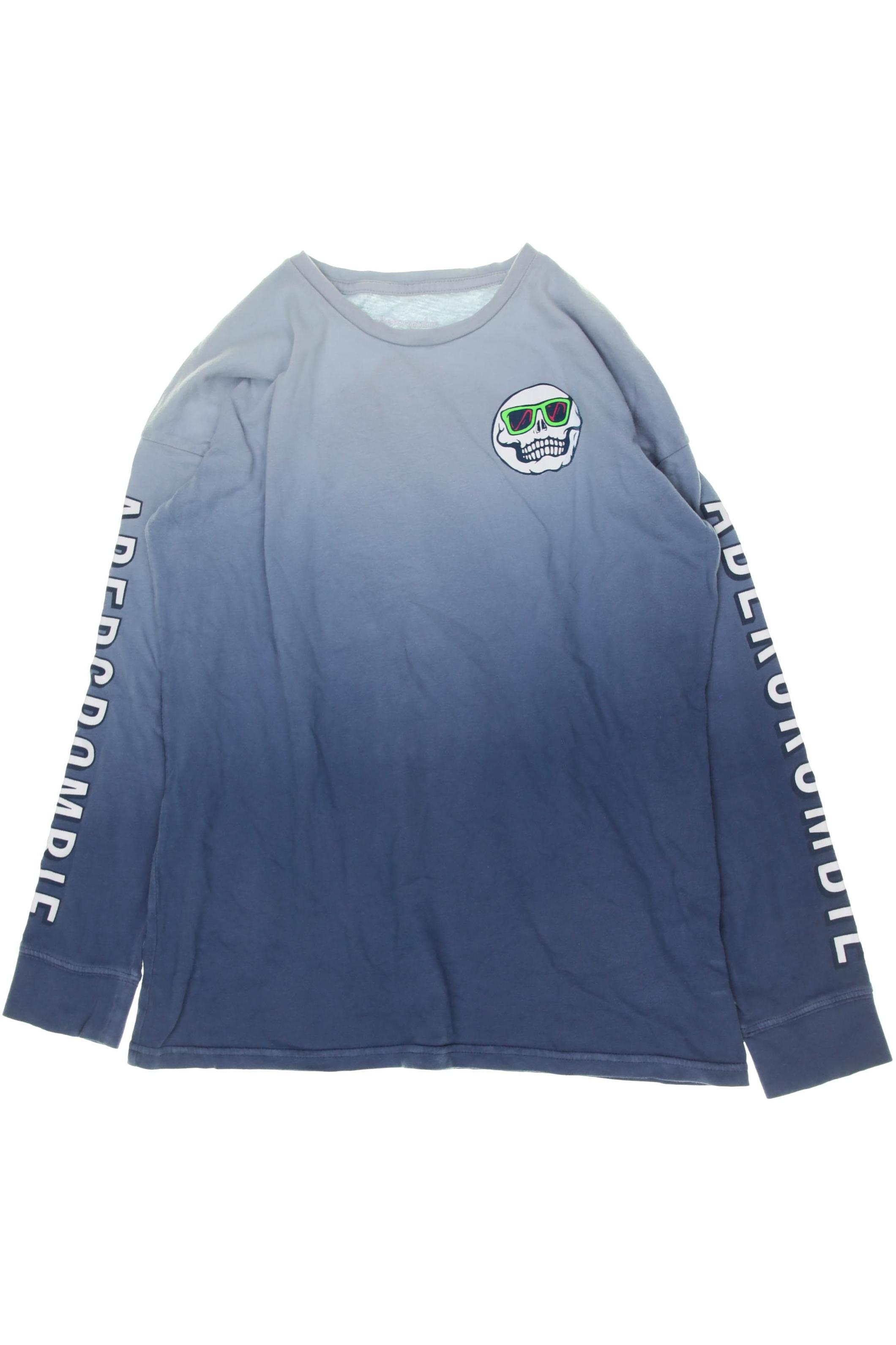 

Abercrombie & Fitch Herren Langarmshirt, blau, Gr. 146