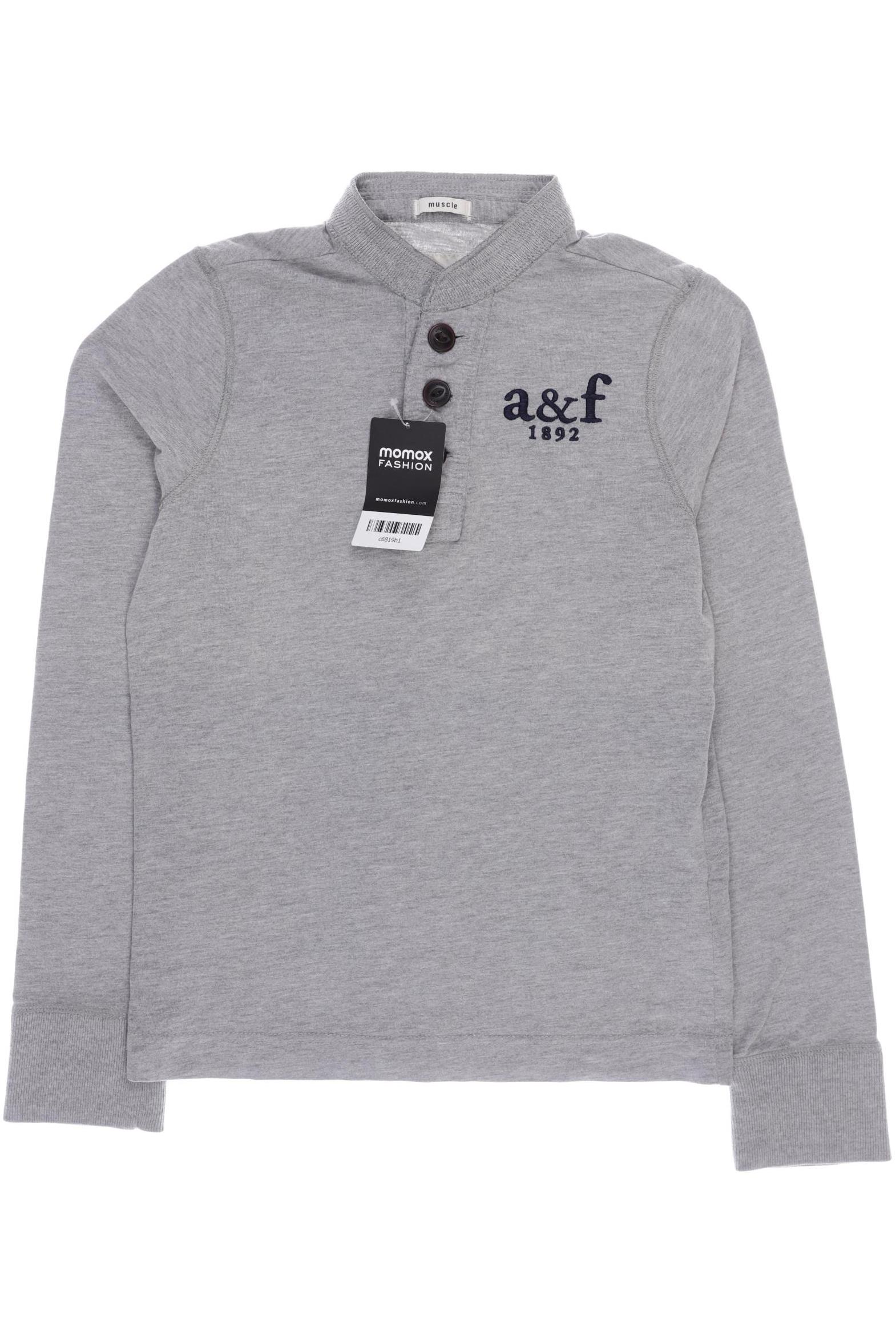 

Abercrombie & Fitch Jungen Langarmshirt, grau