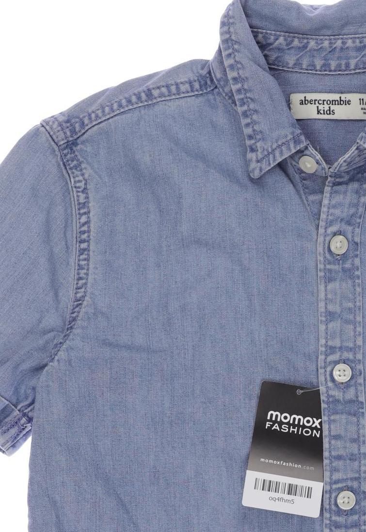 Thumbnail - Abercrombie &amp; Fitch Jungen Hemd, blau, Gr. 146