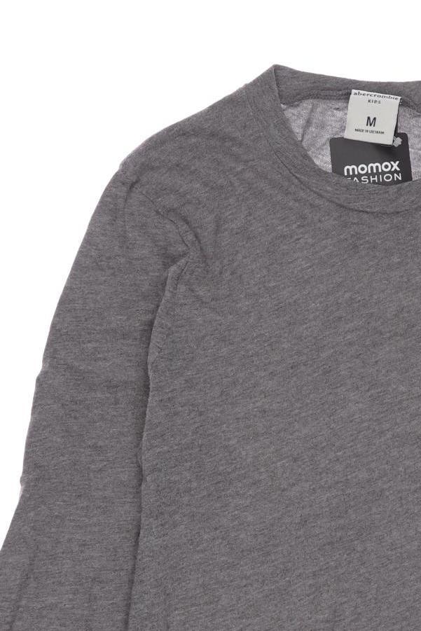 Thumbnail - Abercrombie &amp; Fitch Jungen Langarmshirt, grau, Gr. 152