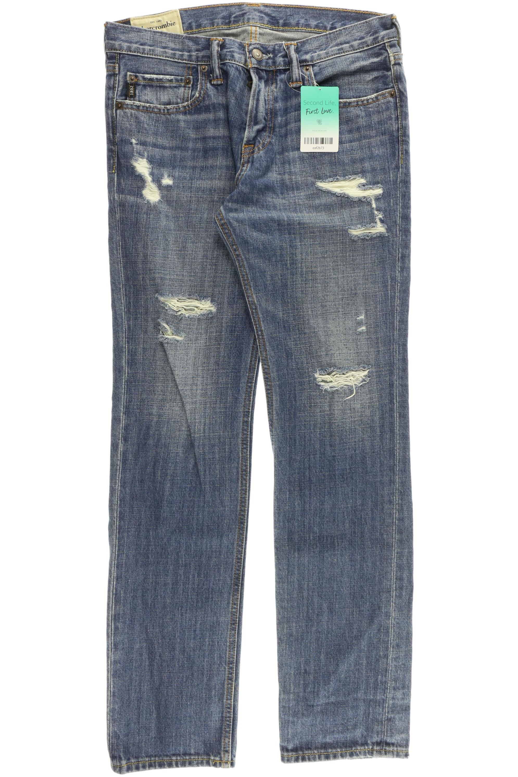 

Abercrombie & Fitch Damen Jeans, blau, Gr. 176