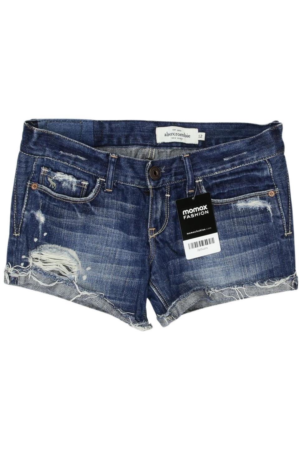 

Abercrombie & Fitch Damen Shorts, marineblau, Gr. 12