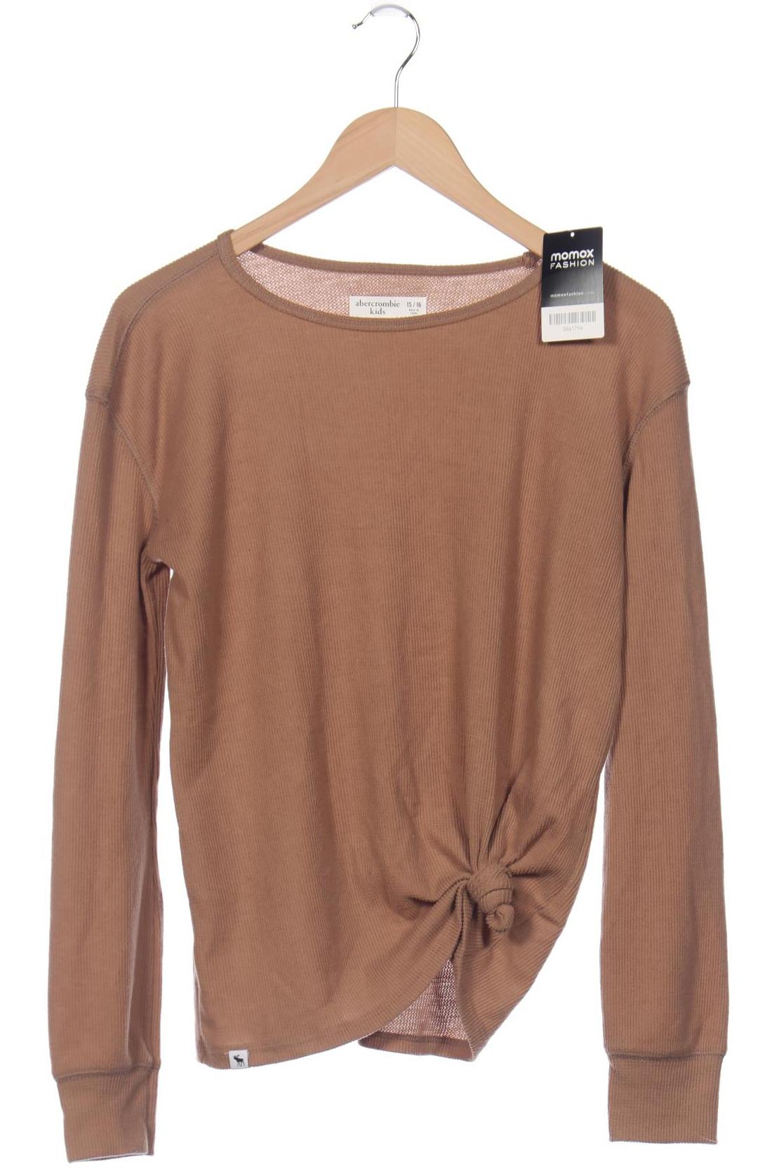 

Abercrombie & Fitch Damen Langarmshirt, beige, Gr. 170