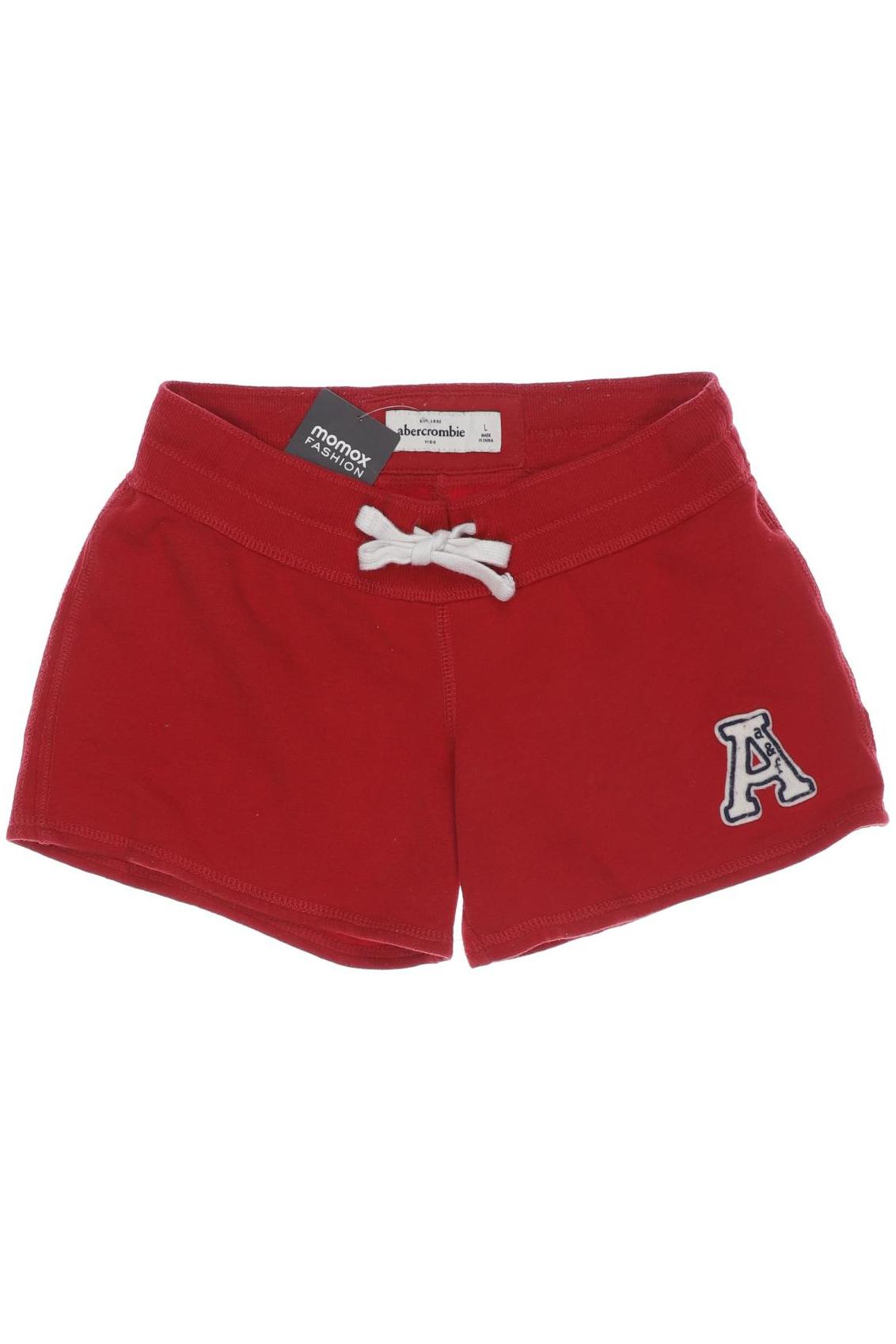 

Abercrombie & Fitch Damen Shorts, rot, Gr. 152