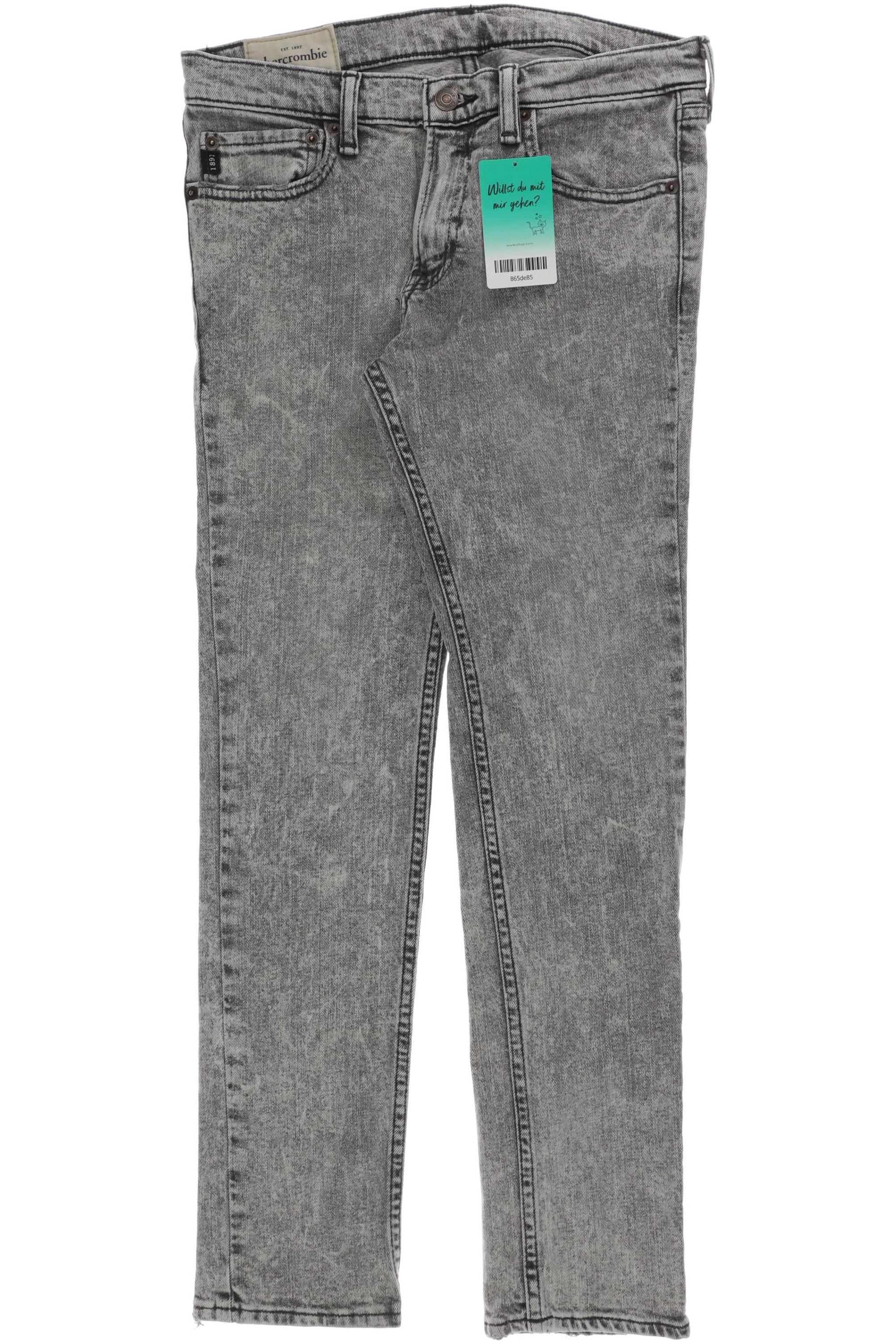 

Abercrombie & Fitch Damen Jeans, grau, Gr. 176