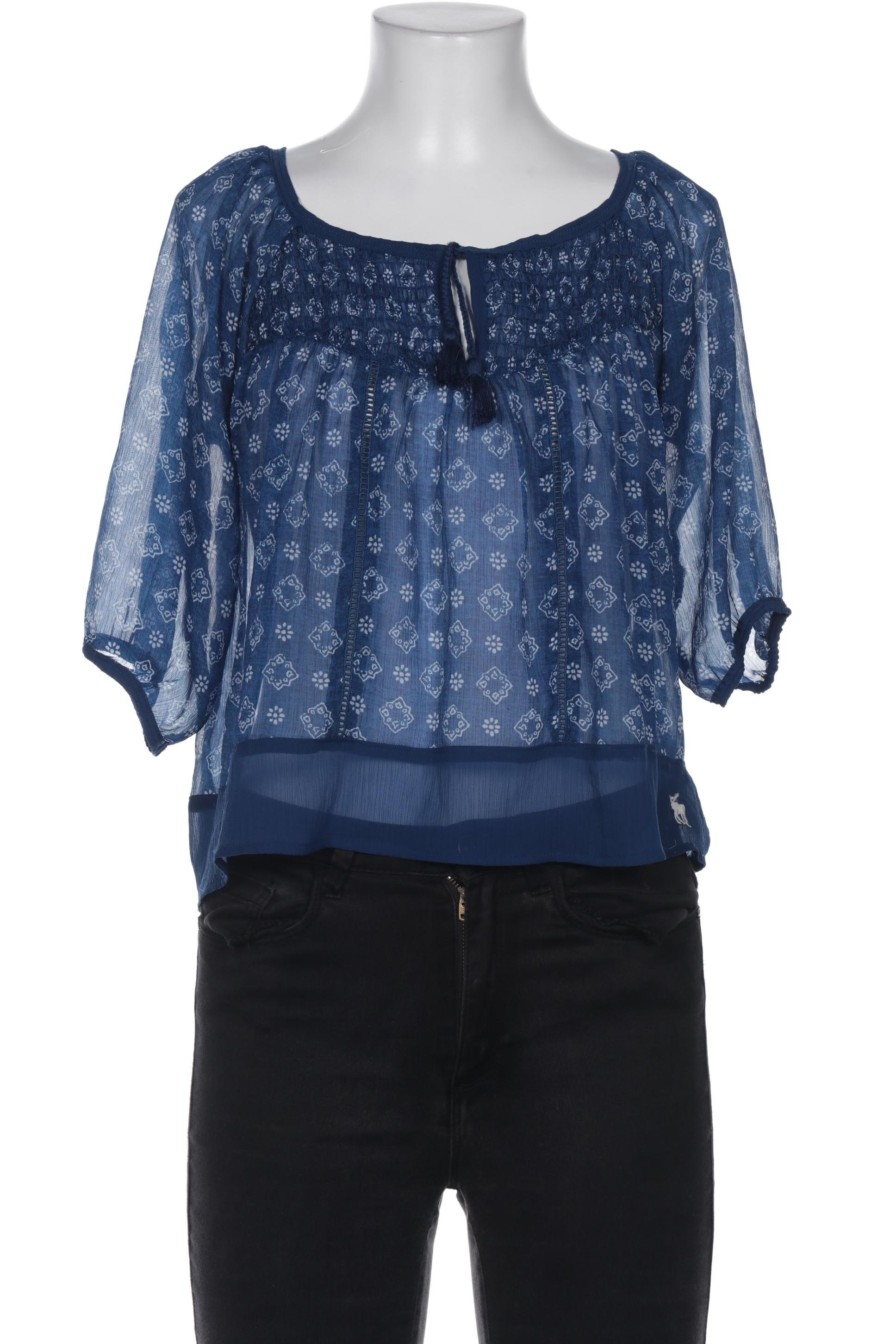 

Abercrombie & Fitch Damen Bluse, marineblau, Gr. 146