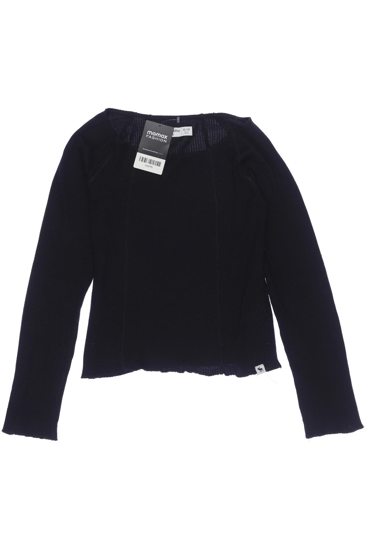 

Abercrombie & Fitch Mädchen Langarmshirt, schwarz, Gr. 152