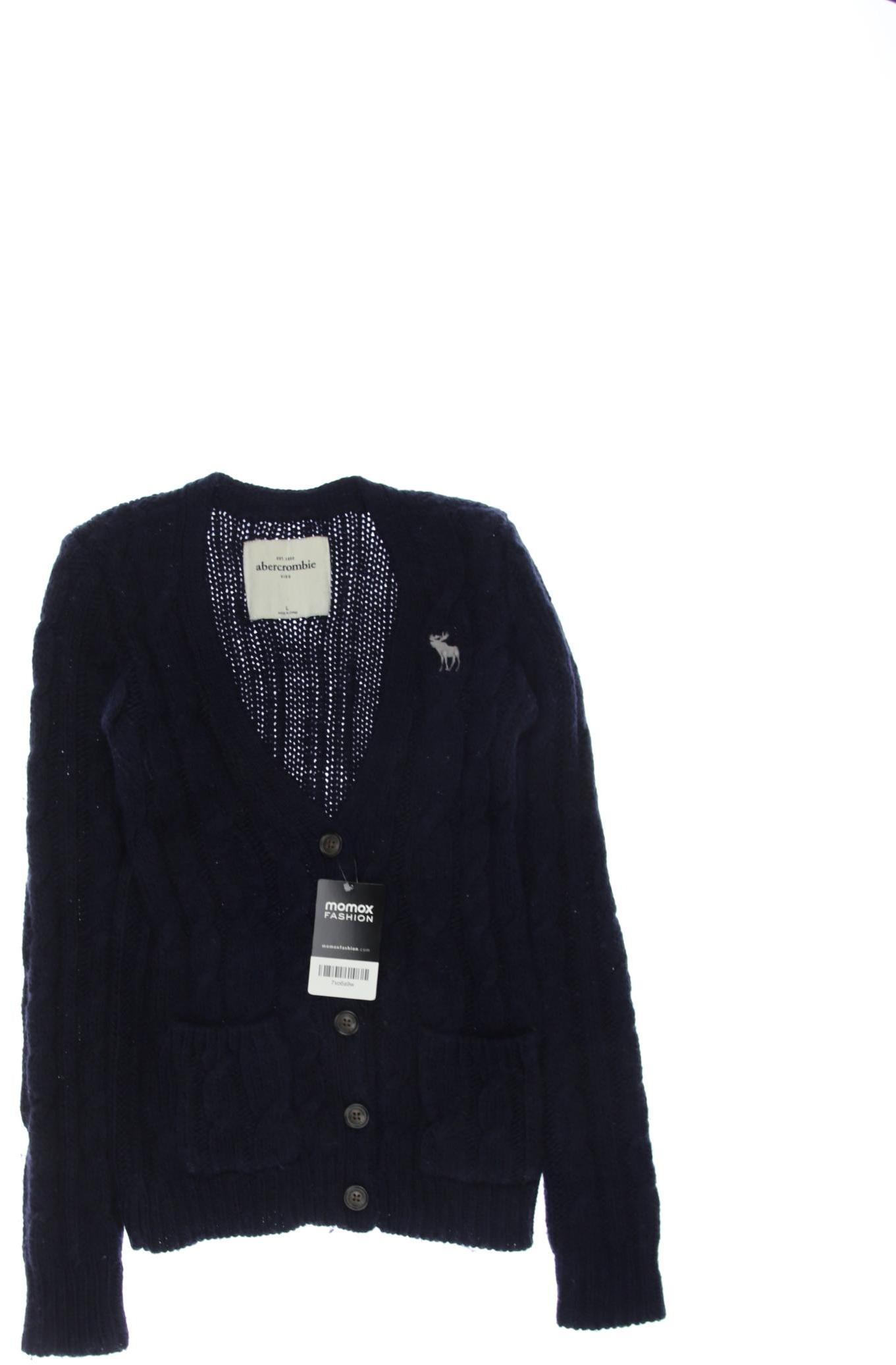 

Abercrombie & Fitch Damen Strickjacke, marineblau, Gr. 158