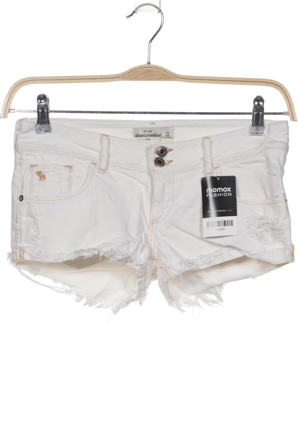 

Abercrombie & Fitch Damen Shorts, cremeweiß, Gr. 16