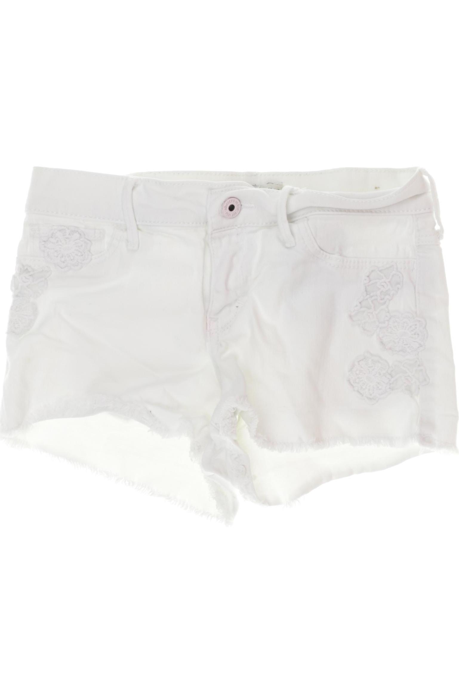 

Abercrombie & Fitch Damen Shorts, weiß, Gr. 152