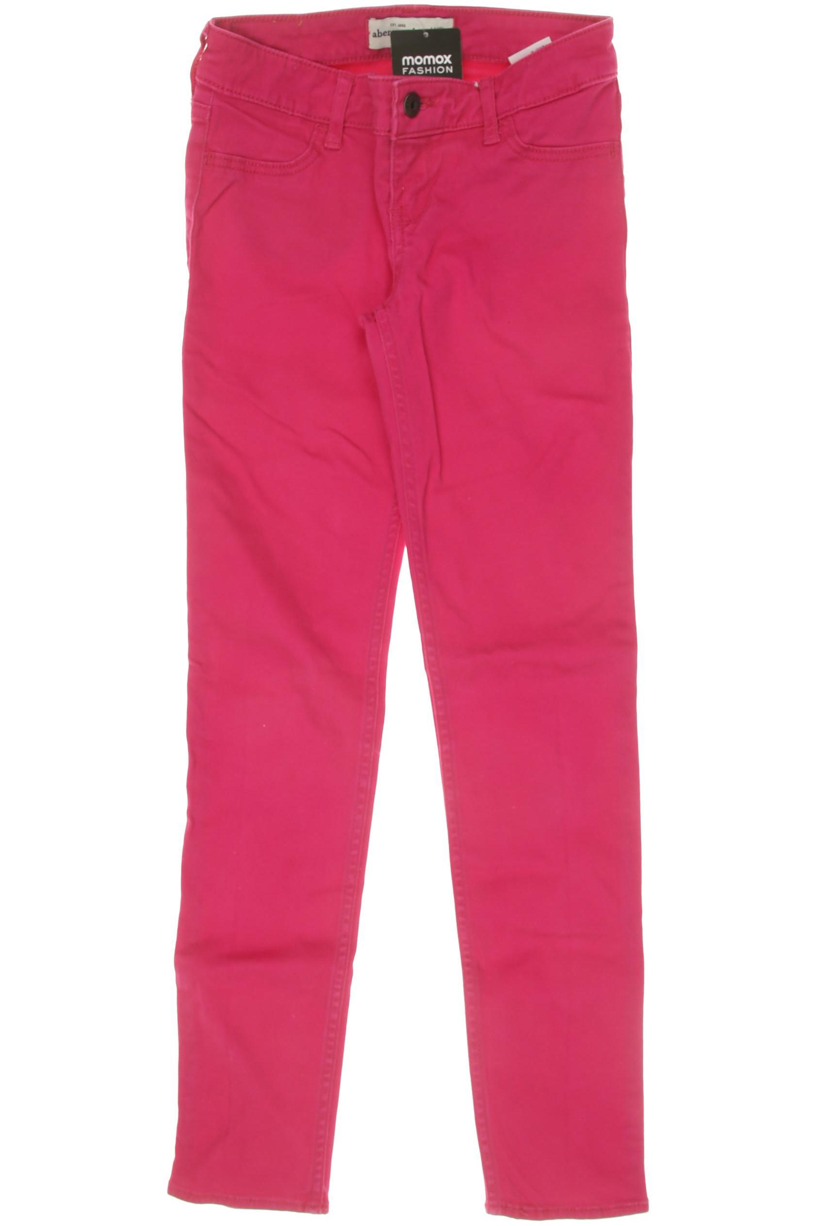 

Abercrombie & Fitch Mädchen Jeans, pink, Gr. 164