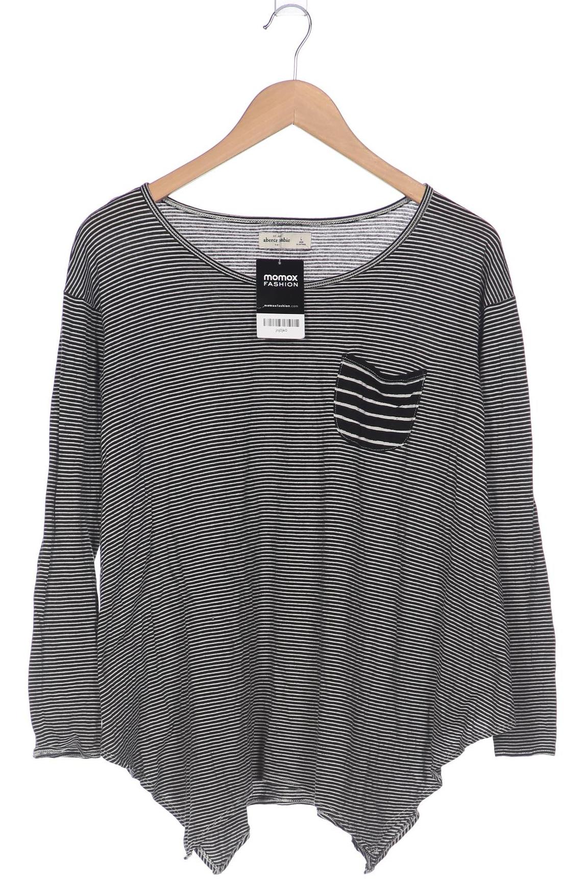 

Abercrombie & Fitch Damen Langarmshirt, schwarz, Gr. 158