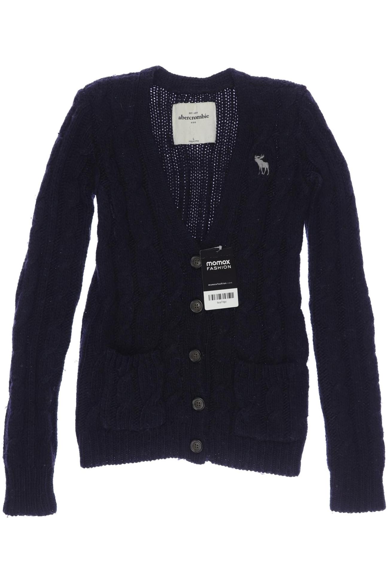 

Abercrombie & Fitch Damen Strickjacke, marineblau, Gr. 158