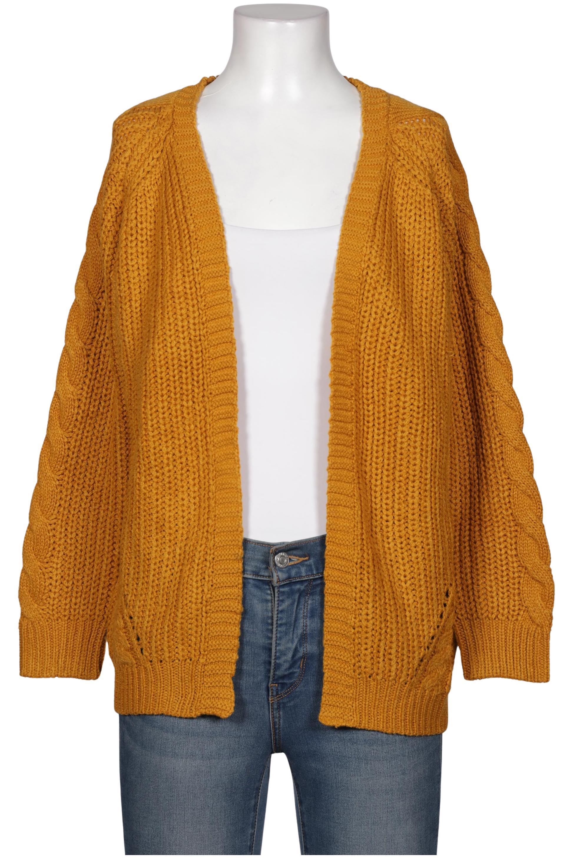 

About you Damen Strickjacke, gelb, Gr. 38