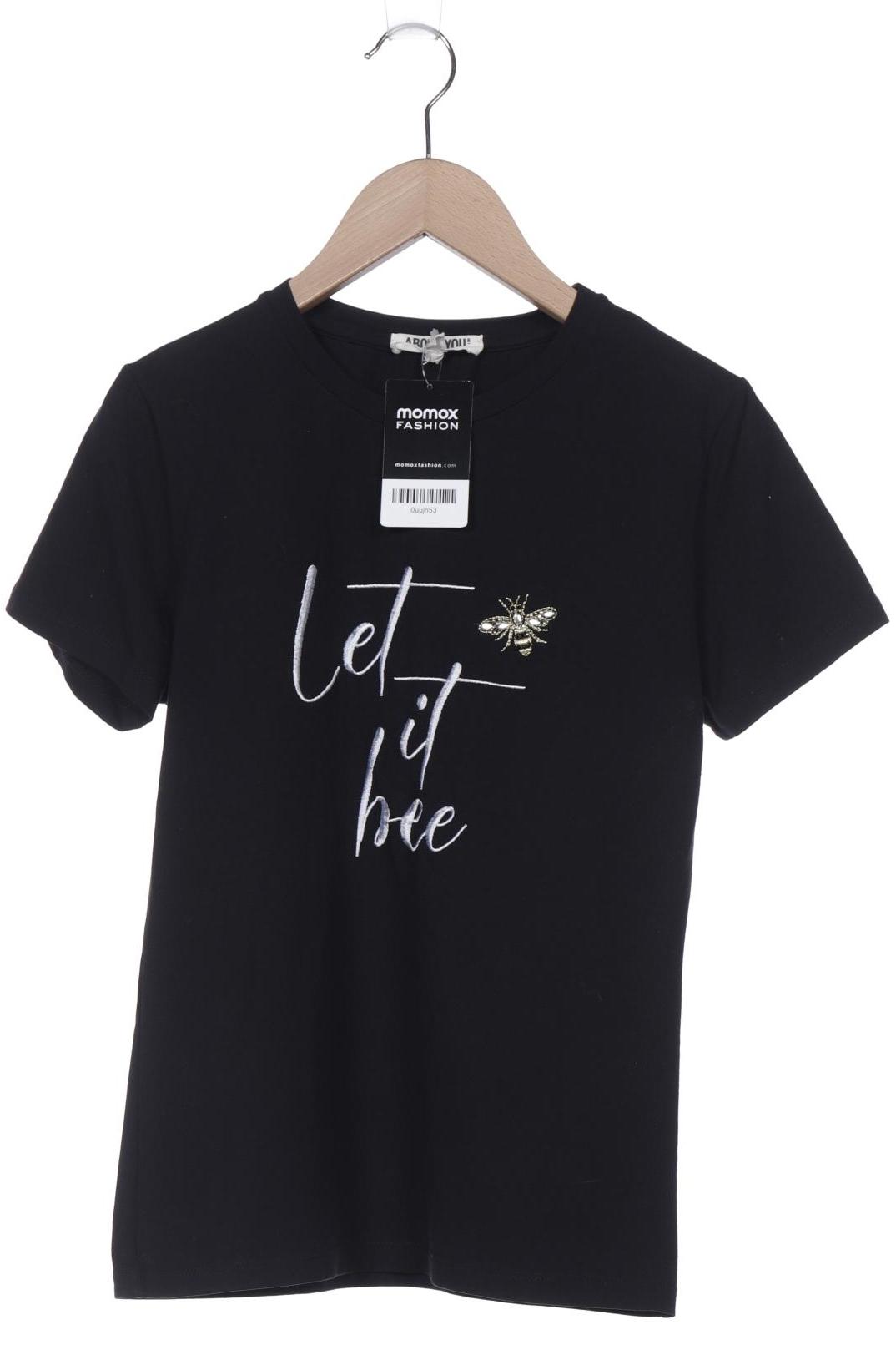 

About you Damen T-Shirt, schwarz, Gr. 36